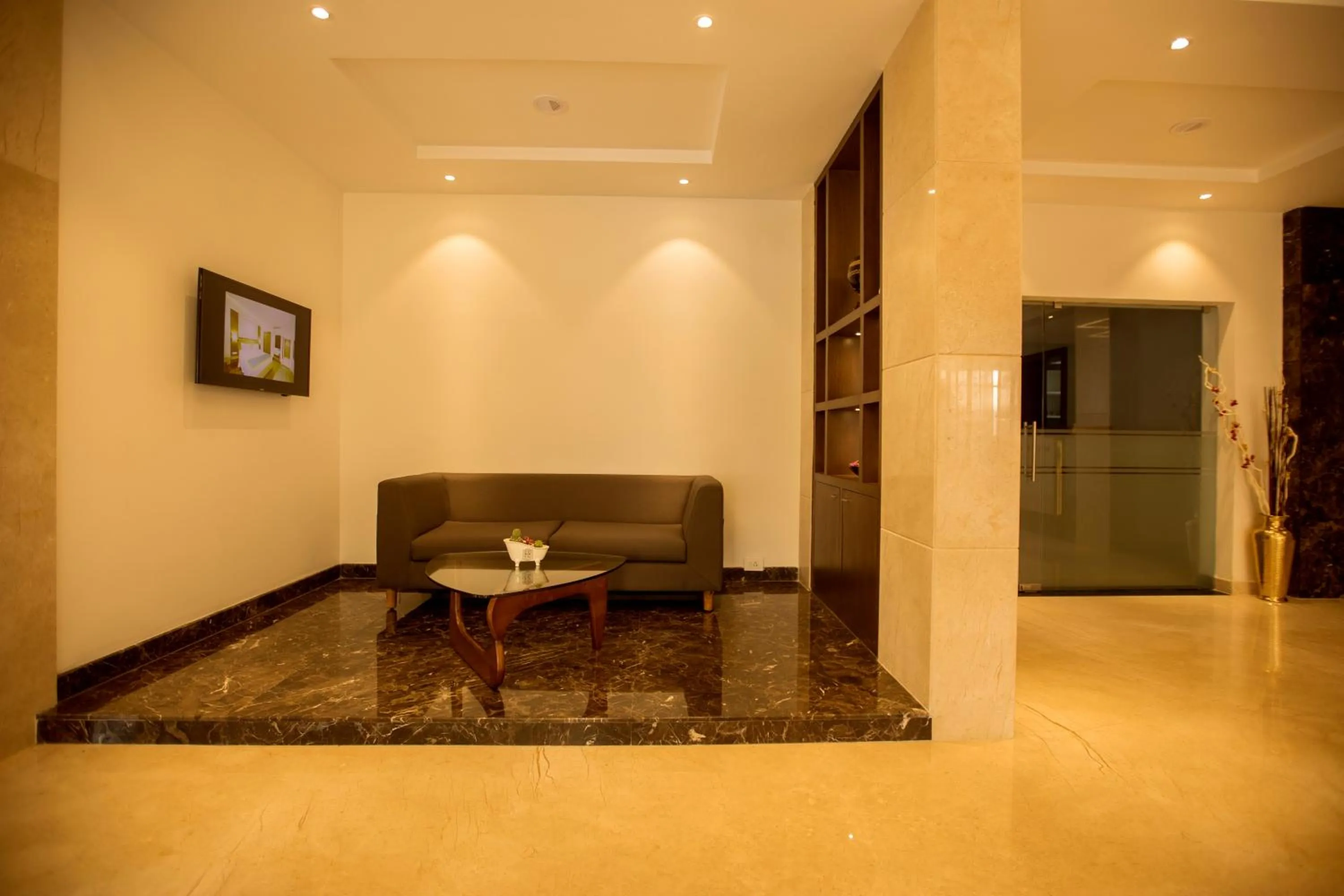 Lobby or reception in S Hotels Chennai