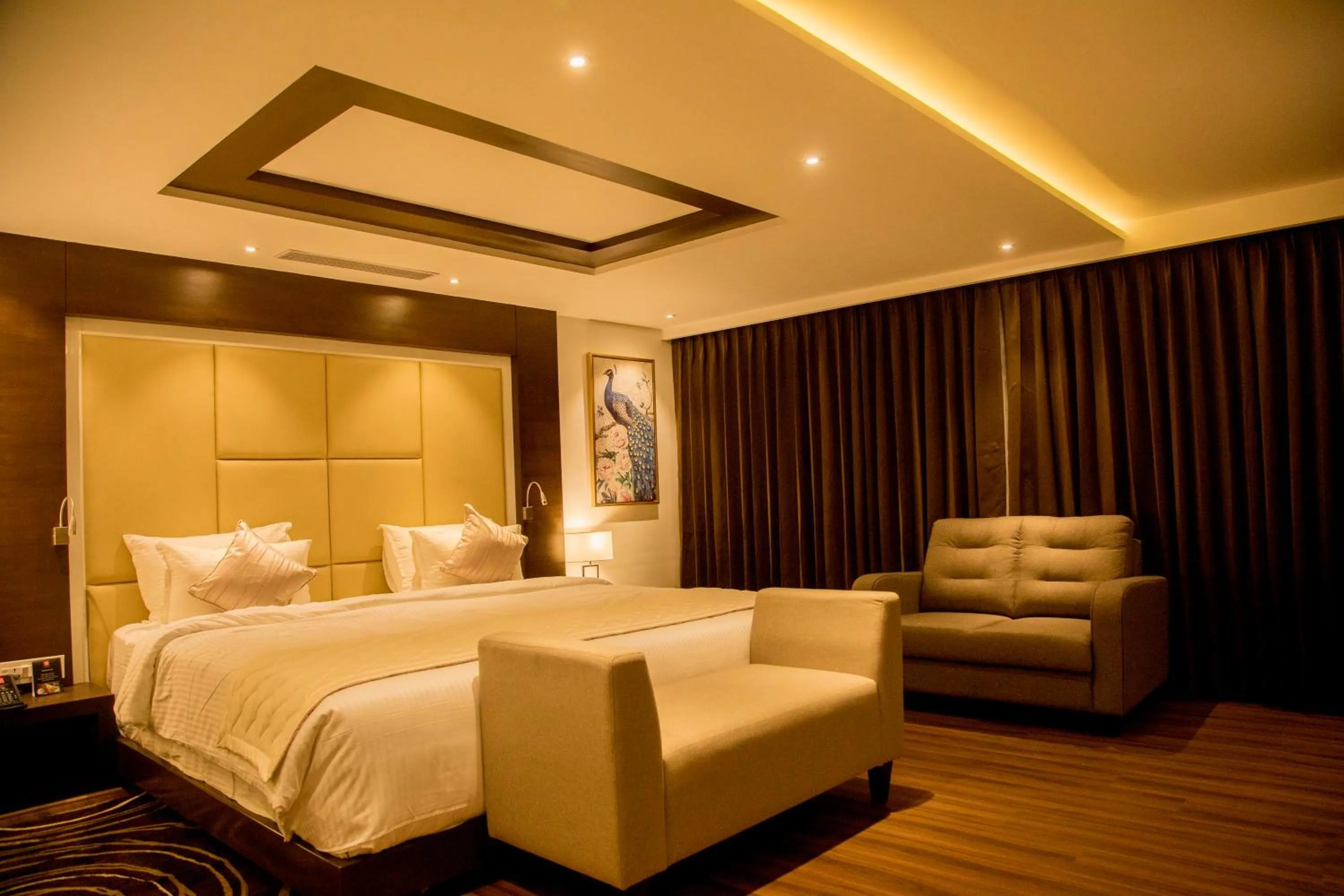 Bedroom, Bed in S Hotels Chennai