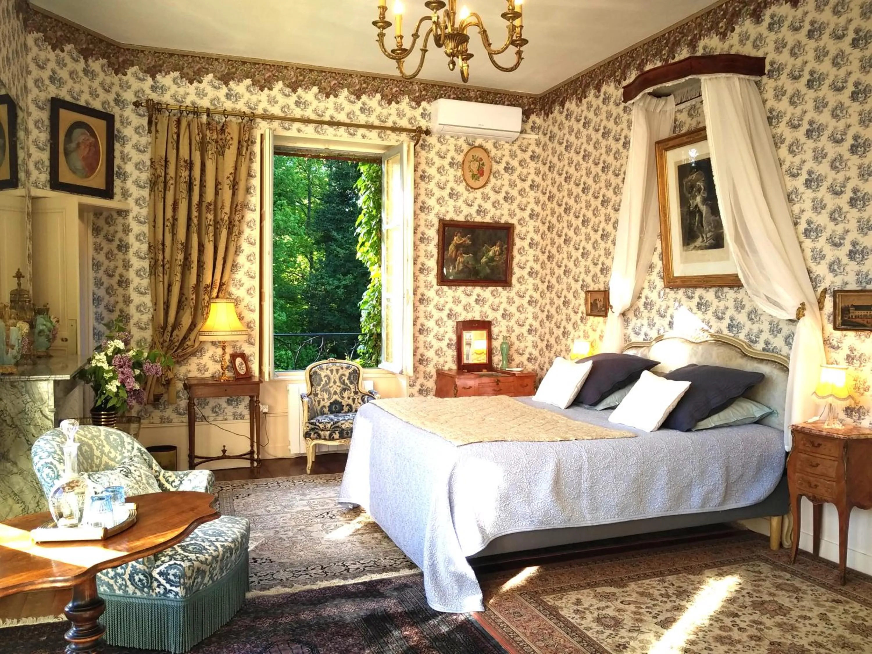 Photo of the whole room in Château de la Vernède, la Grande Vernède