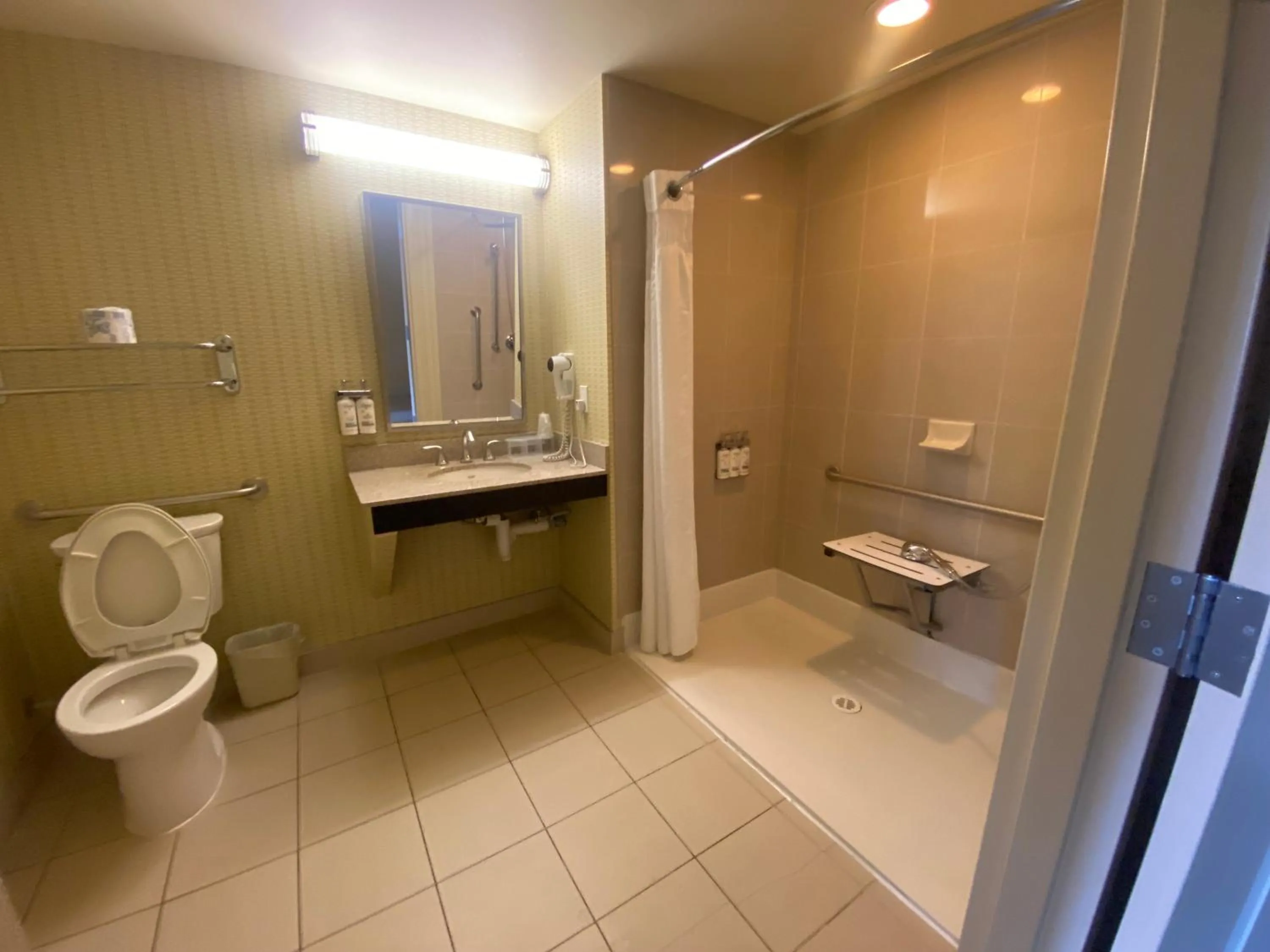 Shower in Wingate by Wyndham Fort Saskatchewan