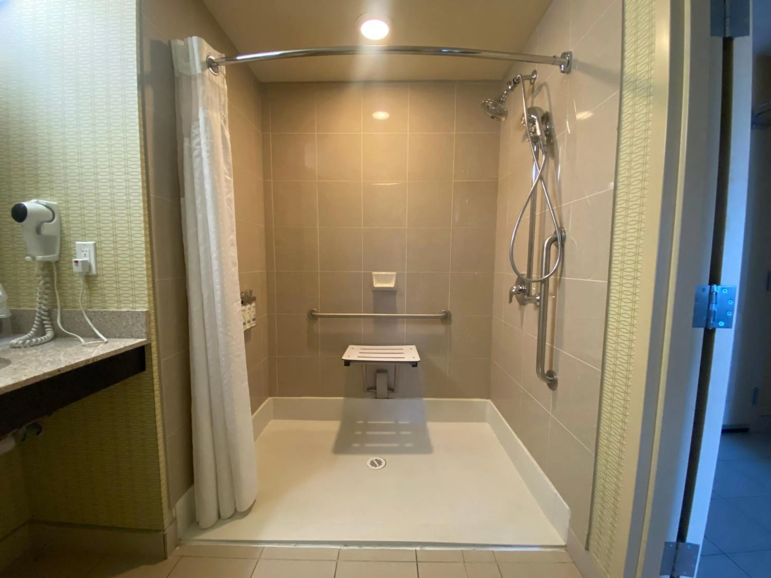 Shower in Wingate by Wyndham Fort Saskatchewan