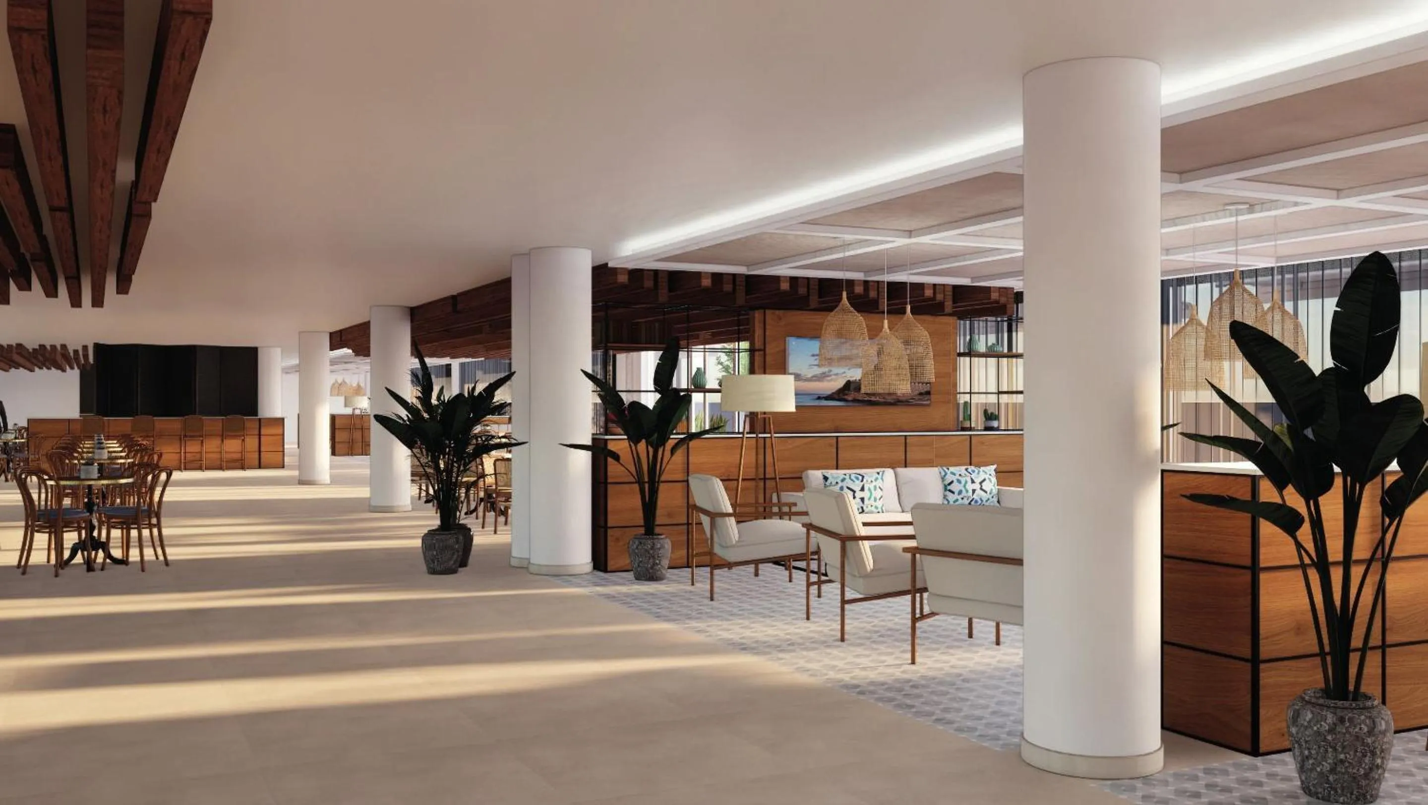 Lounge or bar in Hotel - Bungalows Don Juan Tossa