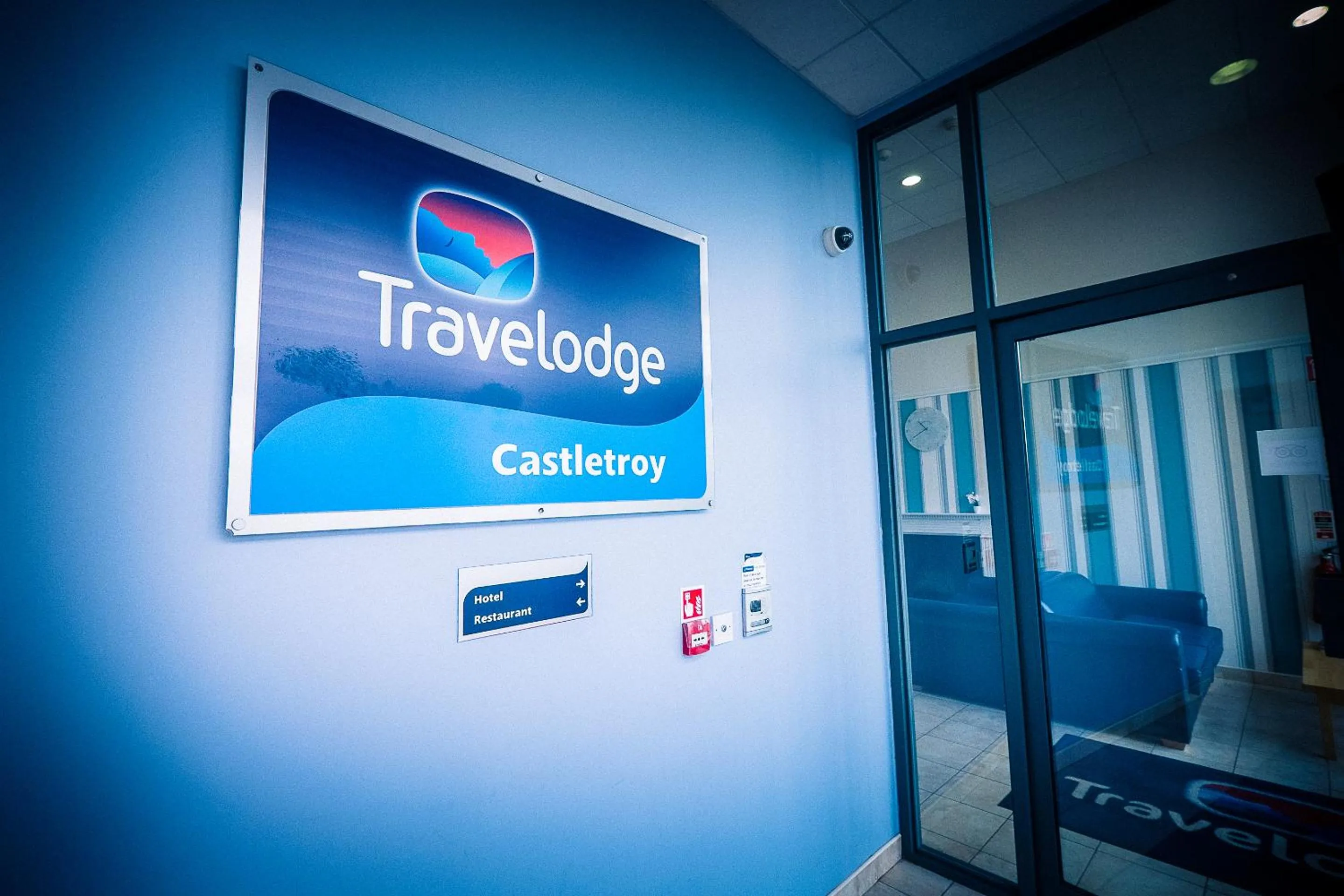 Facade/entrance in Travelodge Limerick Castletroy