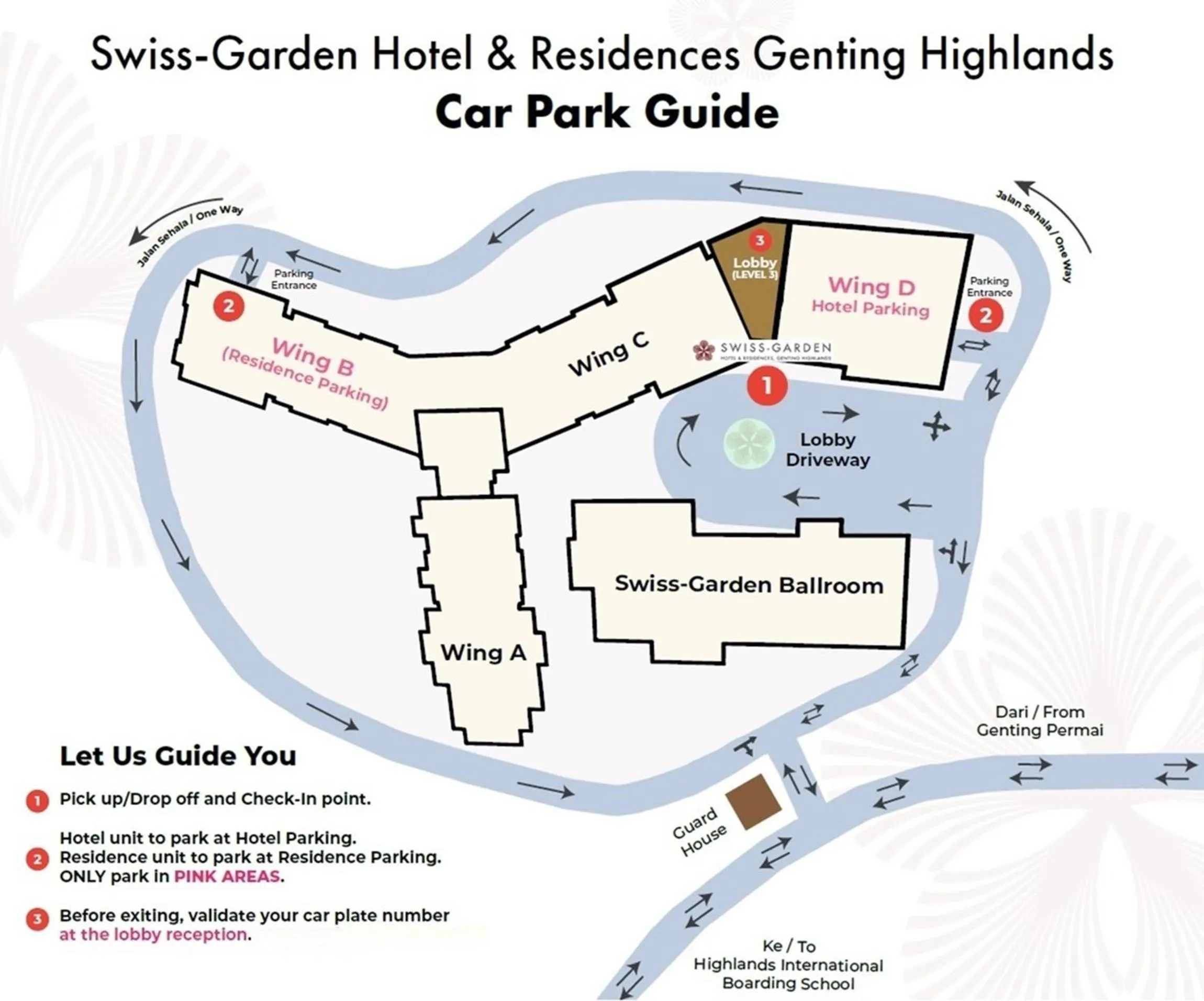 Parking in Swiss-Garden Hotel & Residences, Genting Highlands
