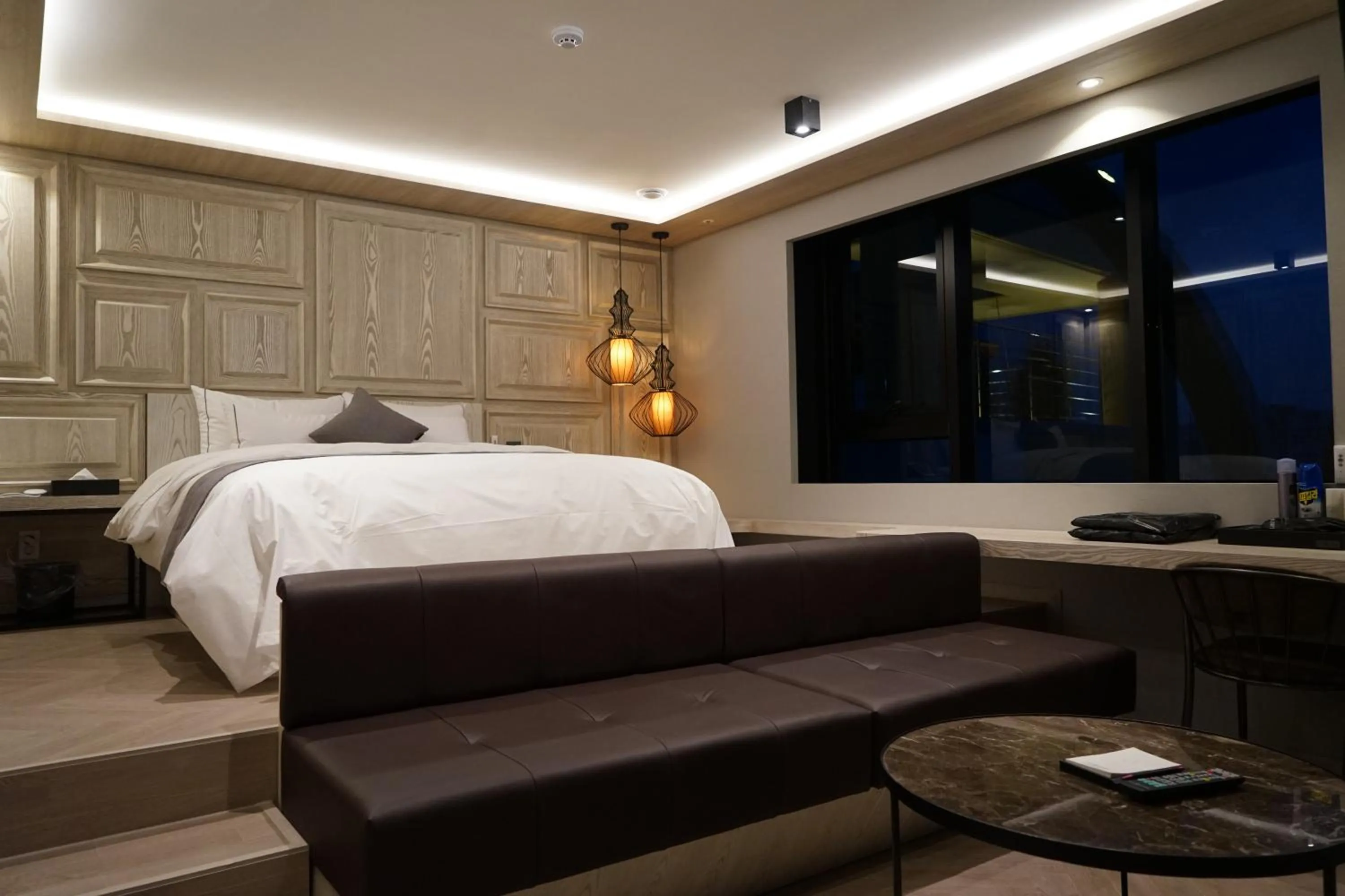Bed in Astro Hotel