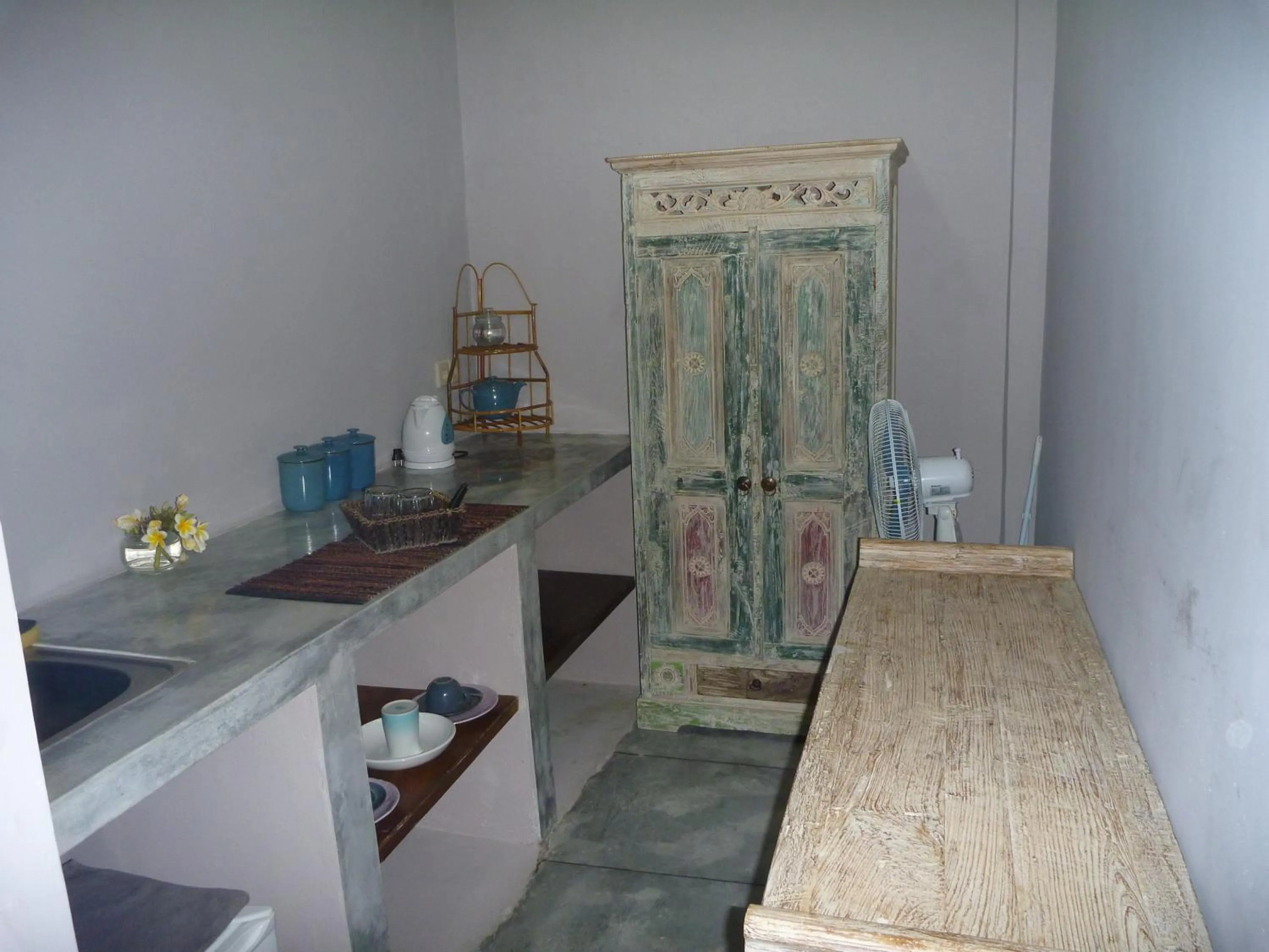 Kitchen or kitchenette in Baliku Dive Resort