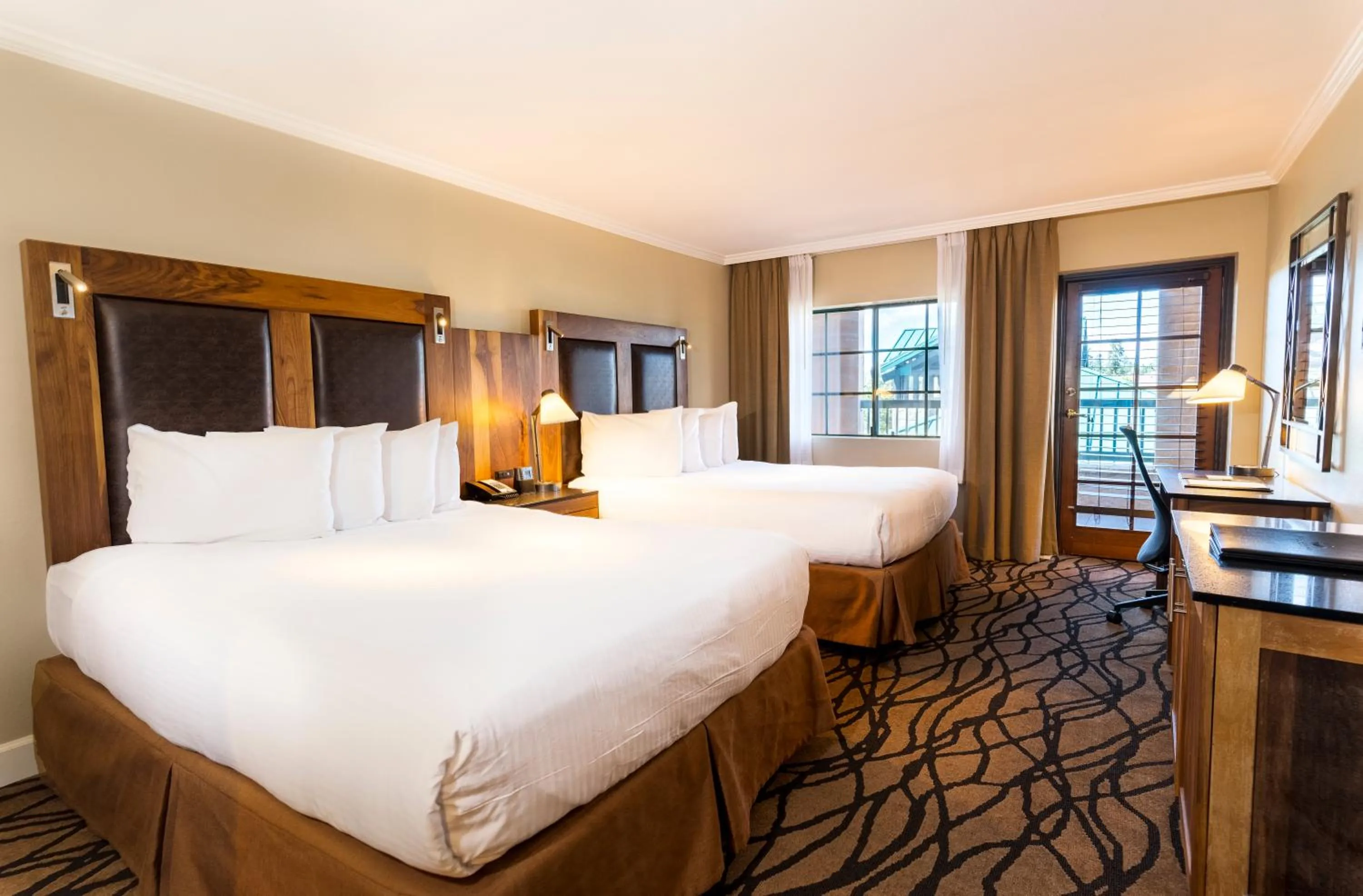 Bed in The Grand Hotel at the Grand Canyon