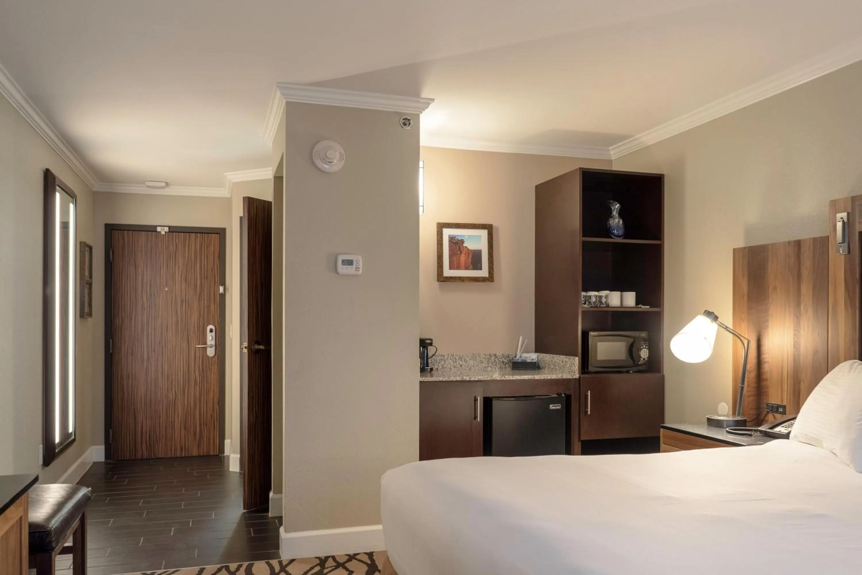 Bed in The Grand Hotel at the Grand Canyon