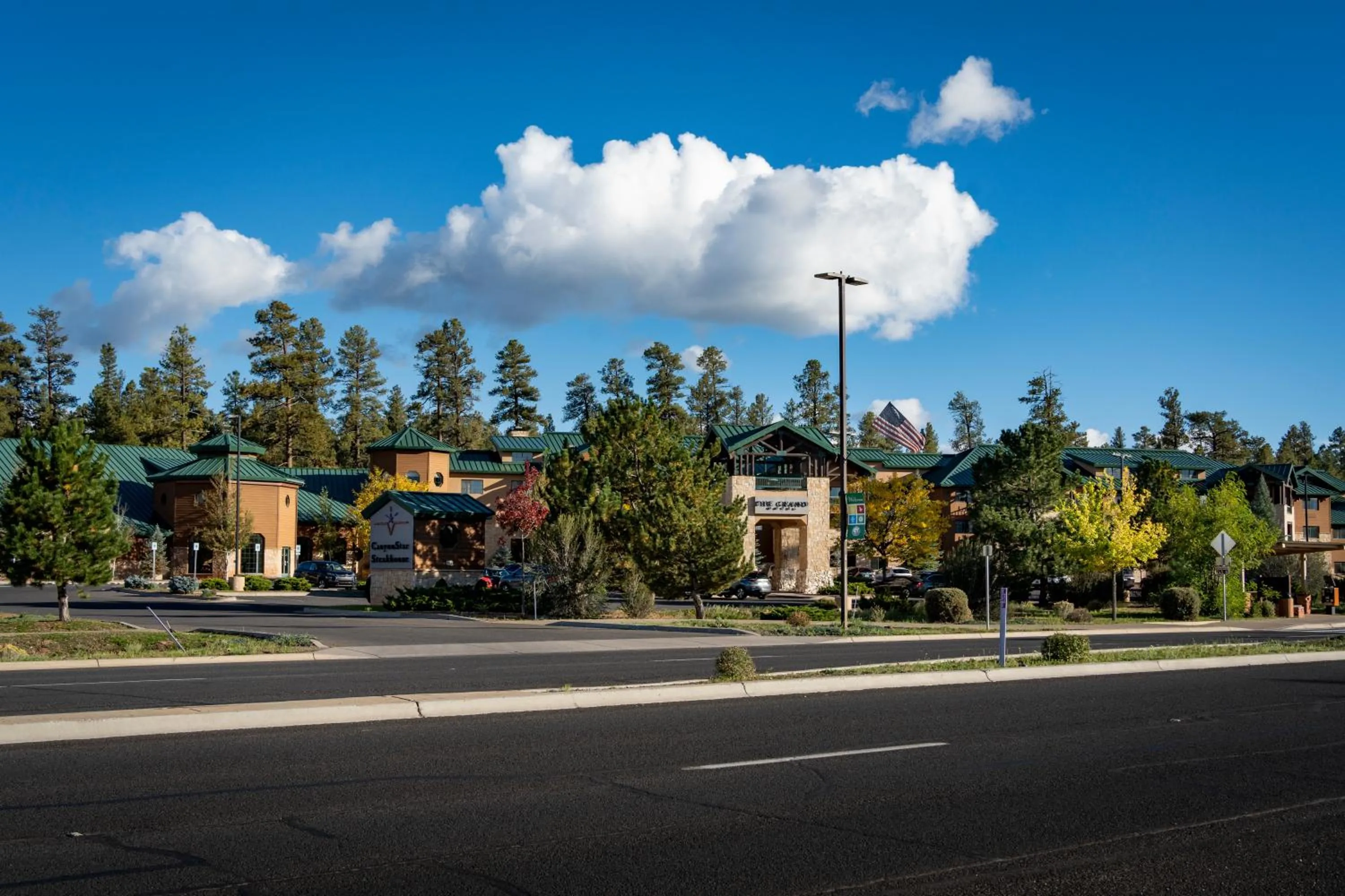 Property building in The Grand Hotel at the Grand Canyon