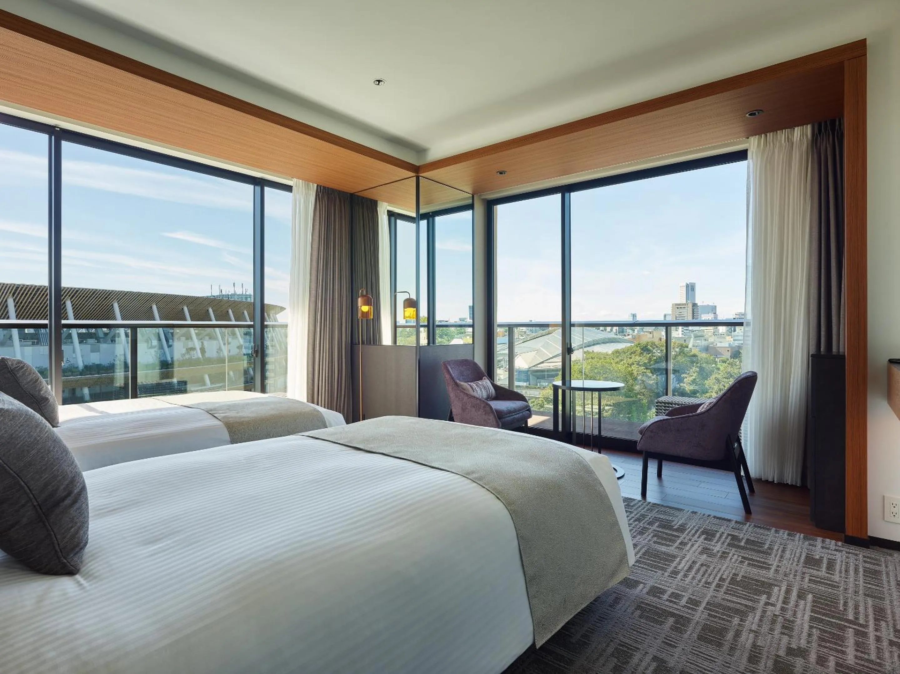 Photo of the whole room, Bed in Mitsui Garden Hotel Jingugaien Tokyo Premier