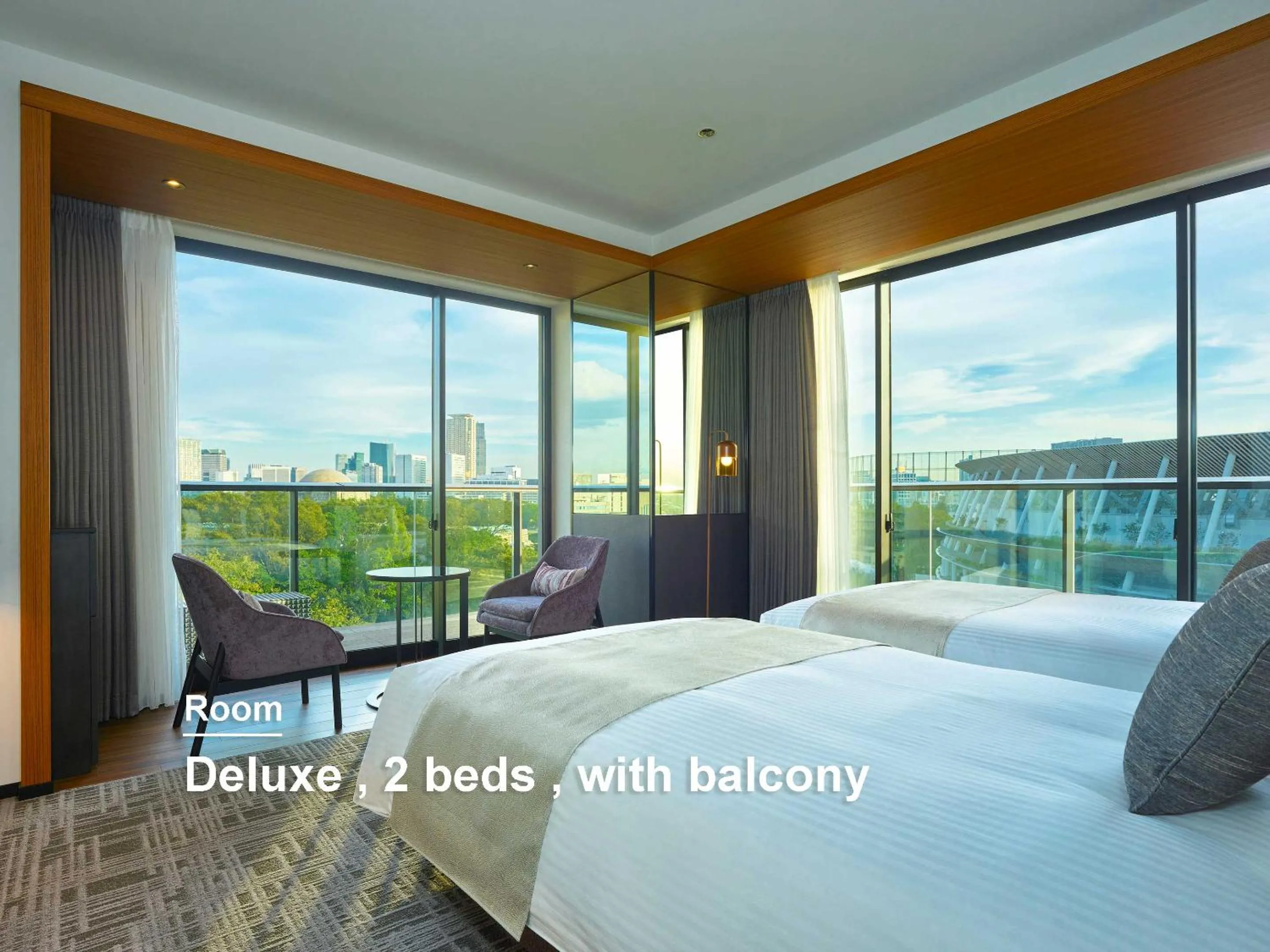 Photo of the whole room, Bed in Mitsui Garden Hotel Jingugaien Tokyo Premier