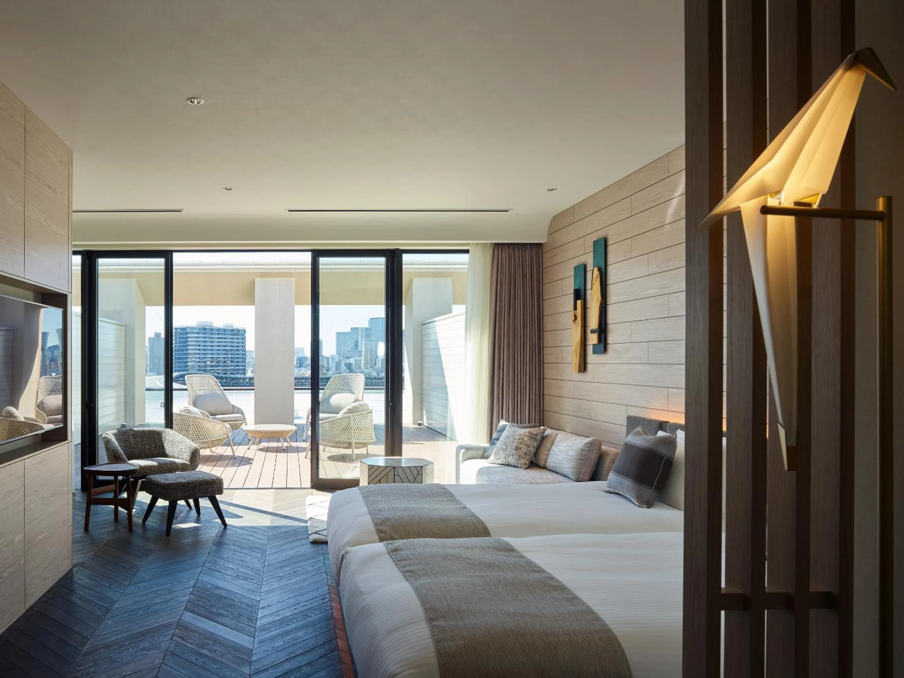 Photo of the whole room, Bed in Mitsui Garden Hotel Jingugaien Tokyo Premier