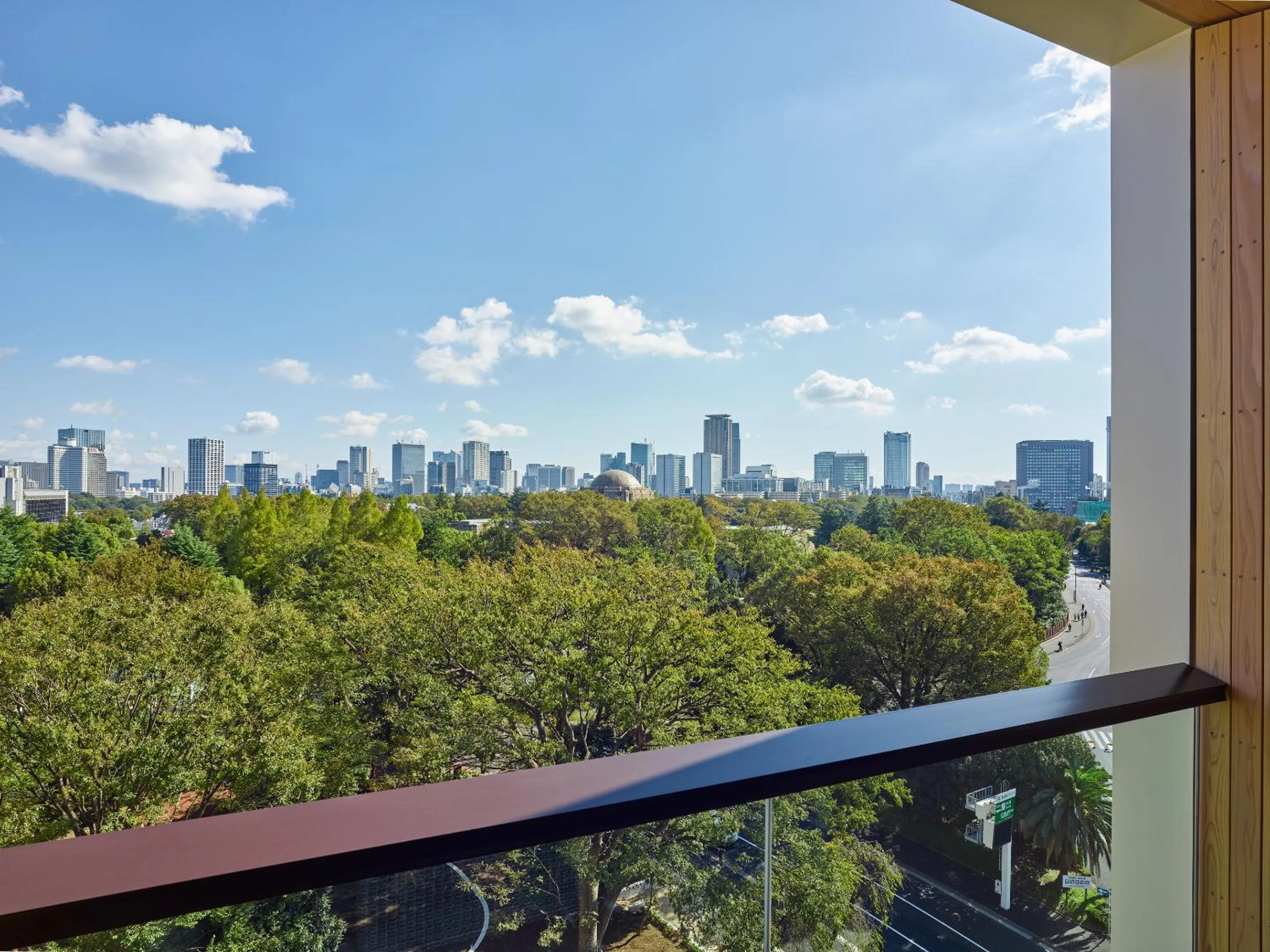 City view in Mitsui Garden Hotel Jingugaien Tokyo Premier