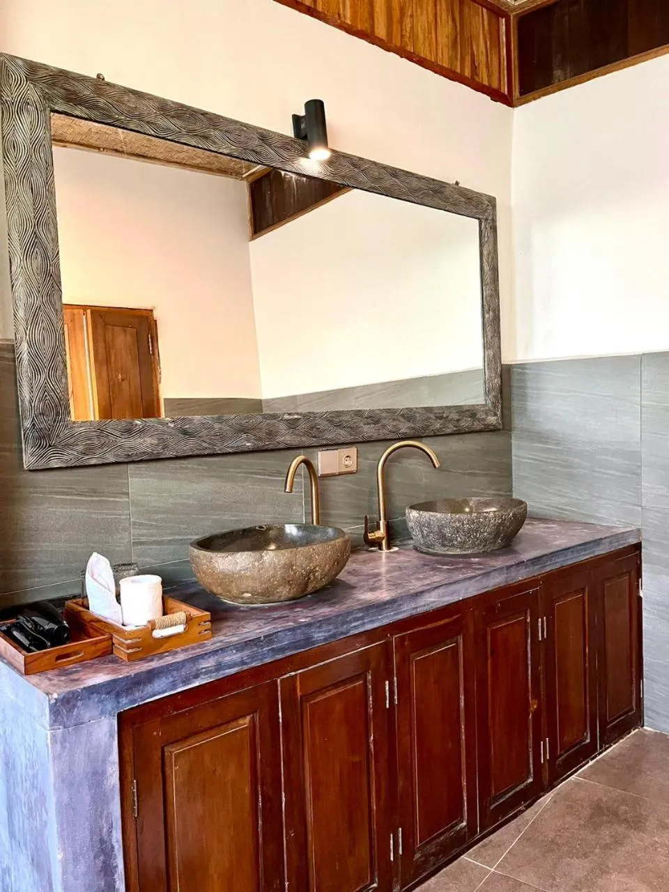 Bathroom in Abian Ayu Villa