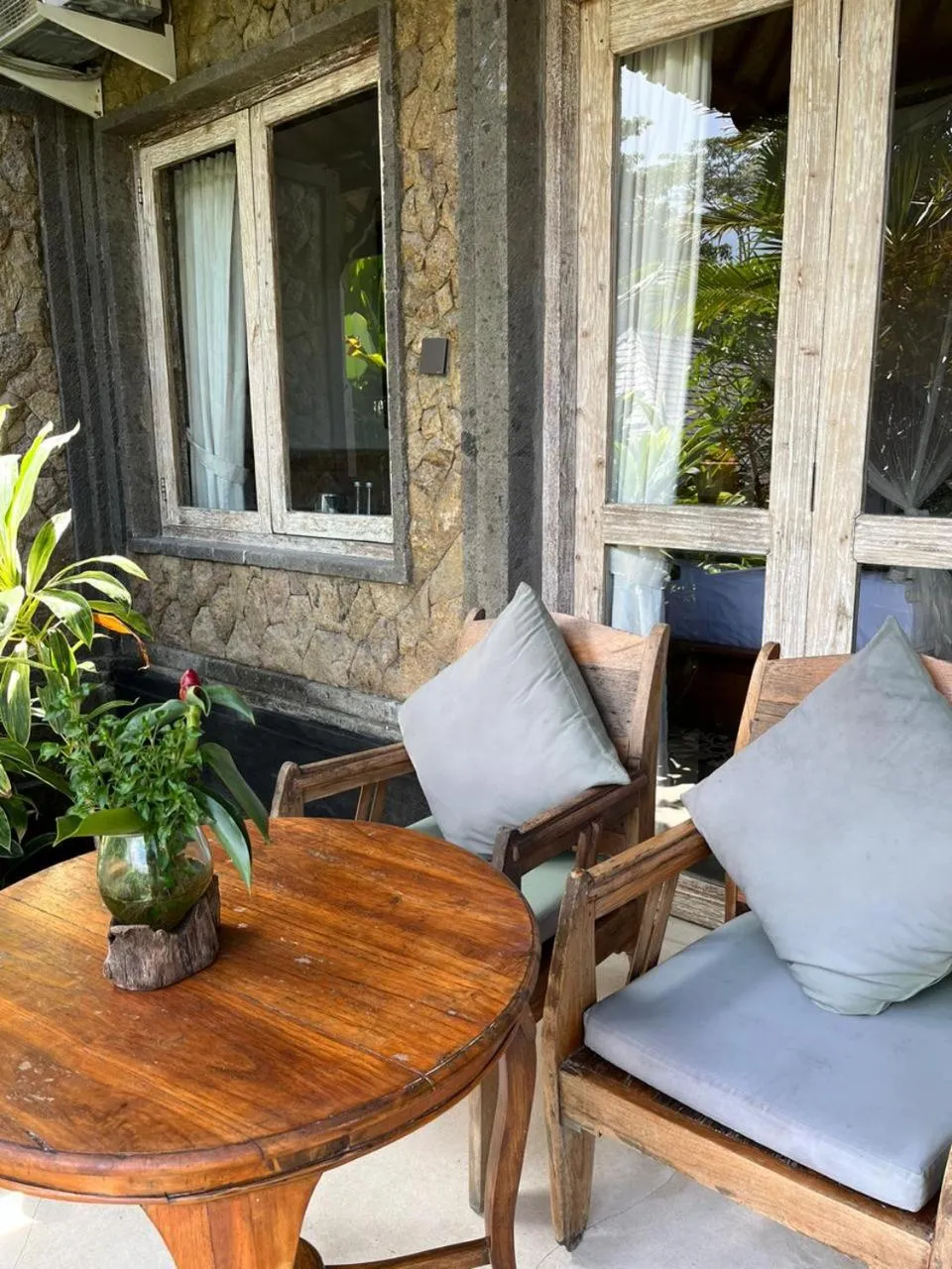 Balcony/Terrace in Abian Ayu Villa