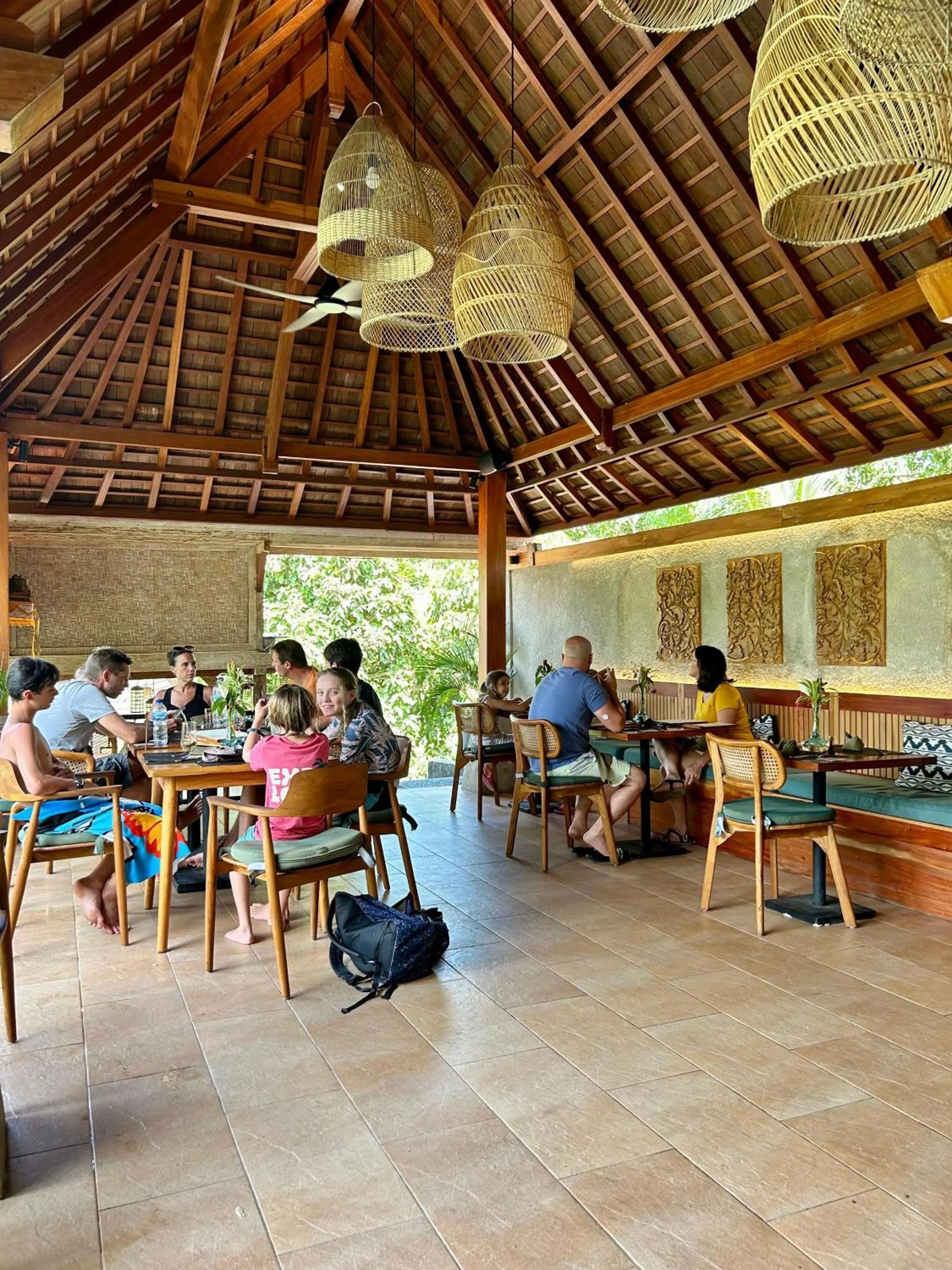 Restaurant/places to eat in Abian Ayu Villa