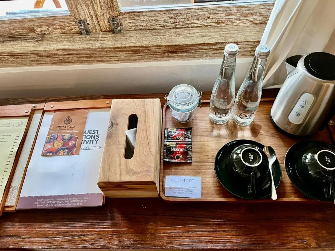 Coffee/tea facilities in Abian Ayu Villa