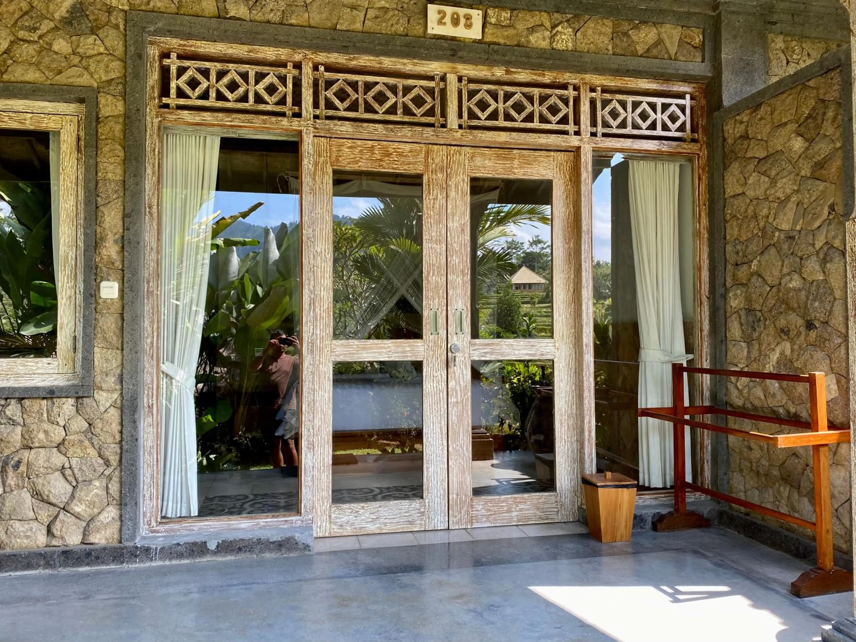 Facade/entrance in Abian Ayu Villa