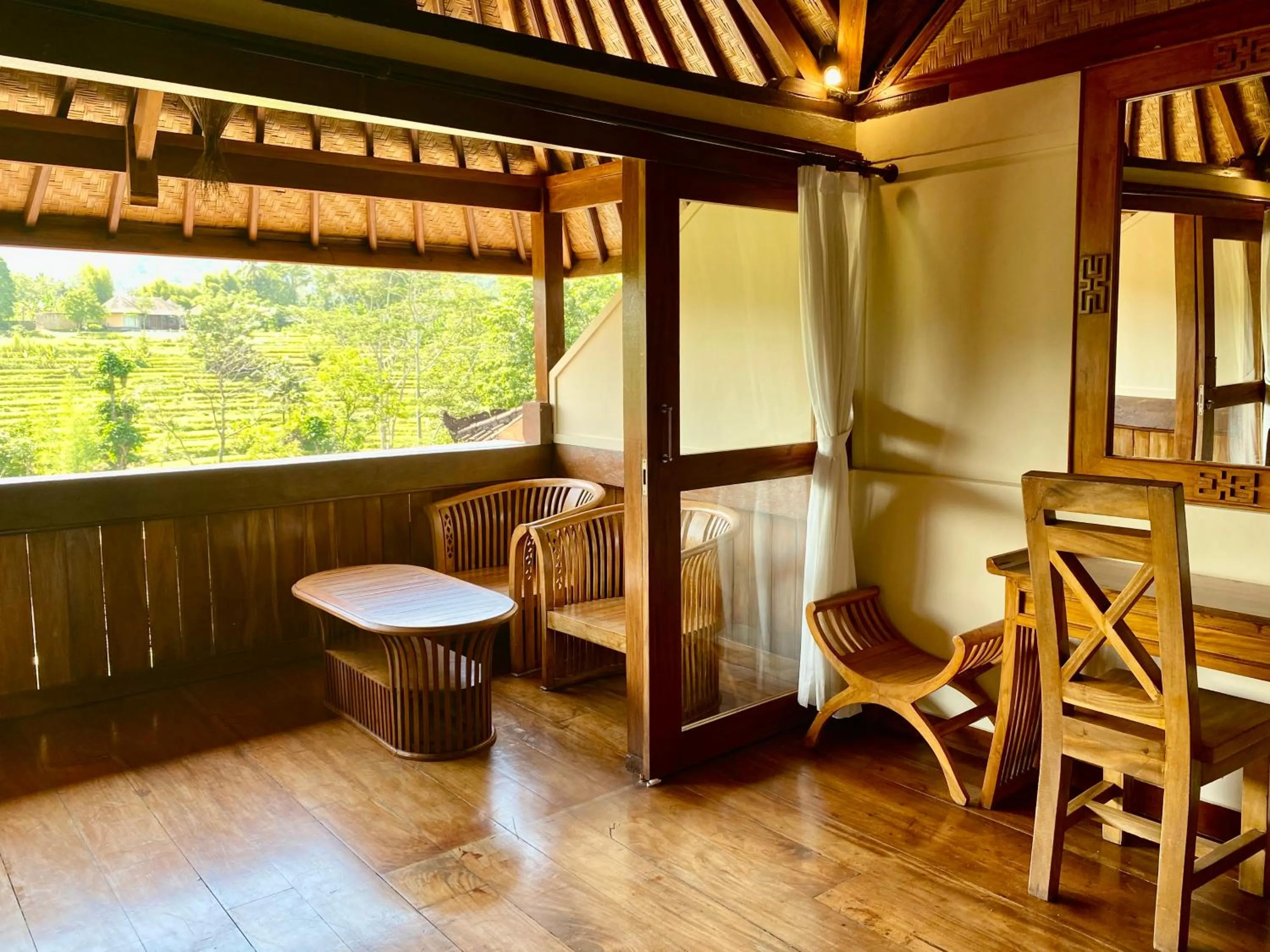 Seating area in Abian Ayu Villa