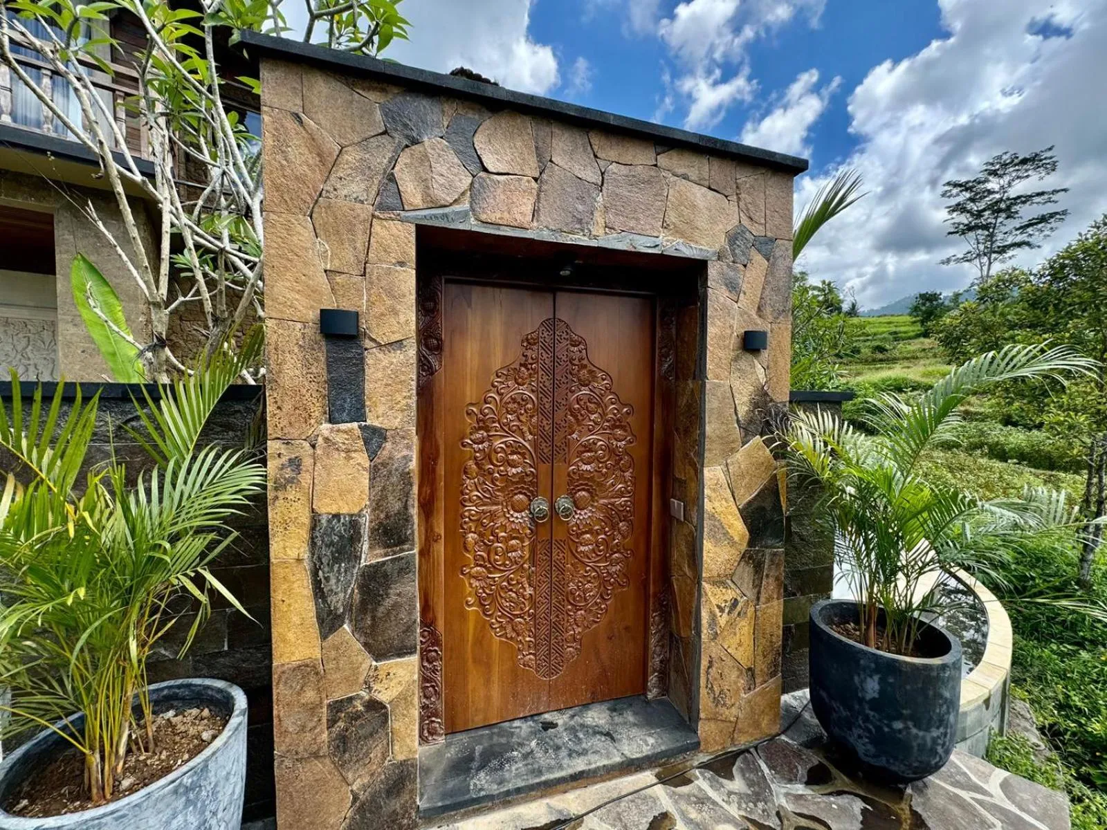 Facade/entrance in Abian Ayu Villa