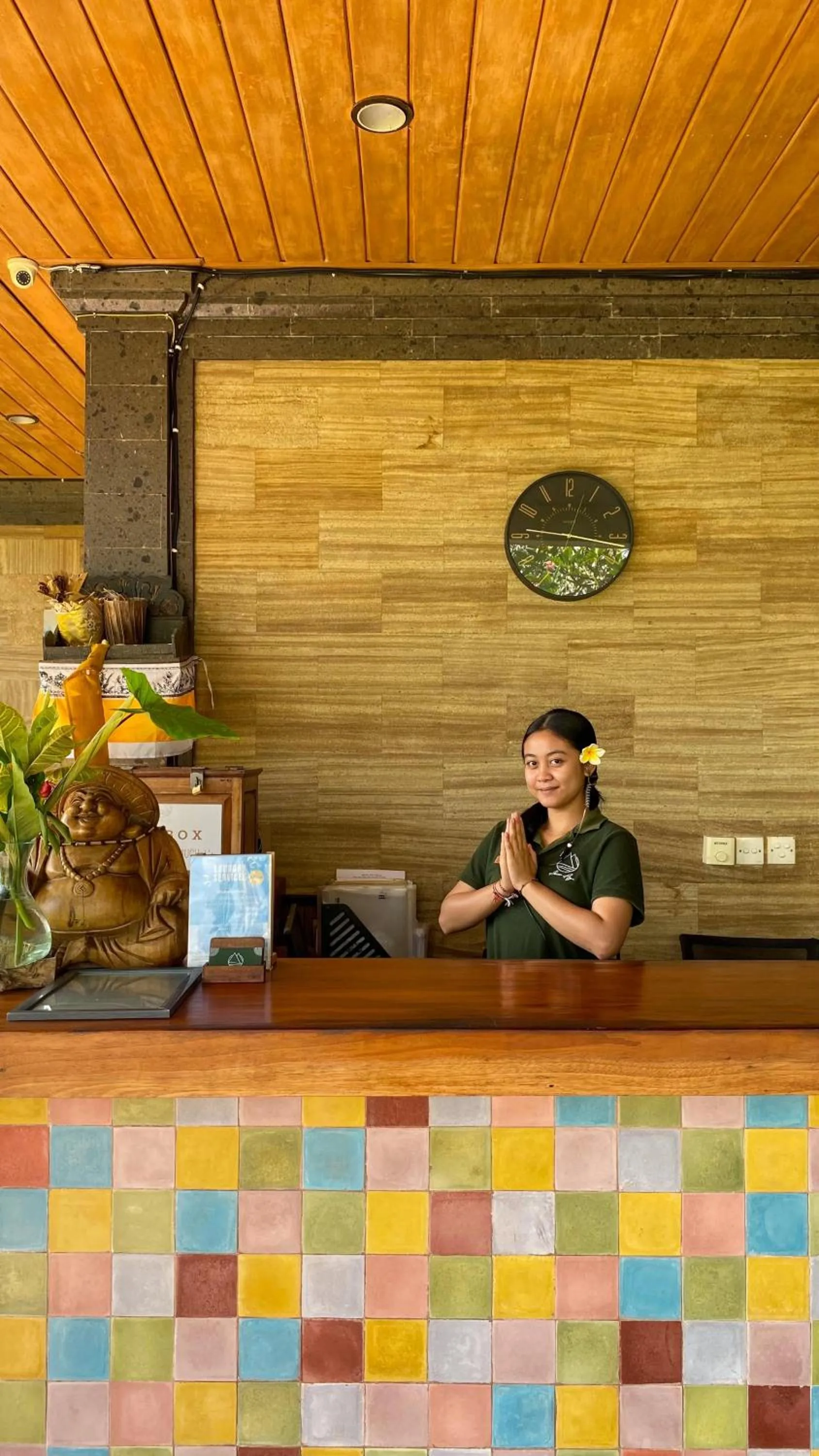 Staff in Abian Ayu Villa