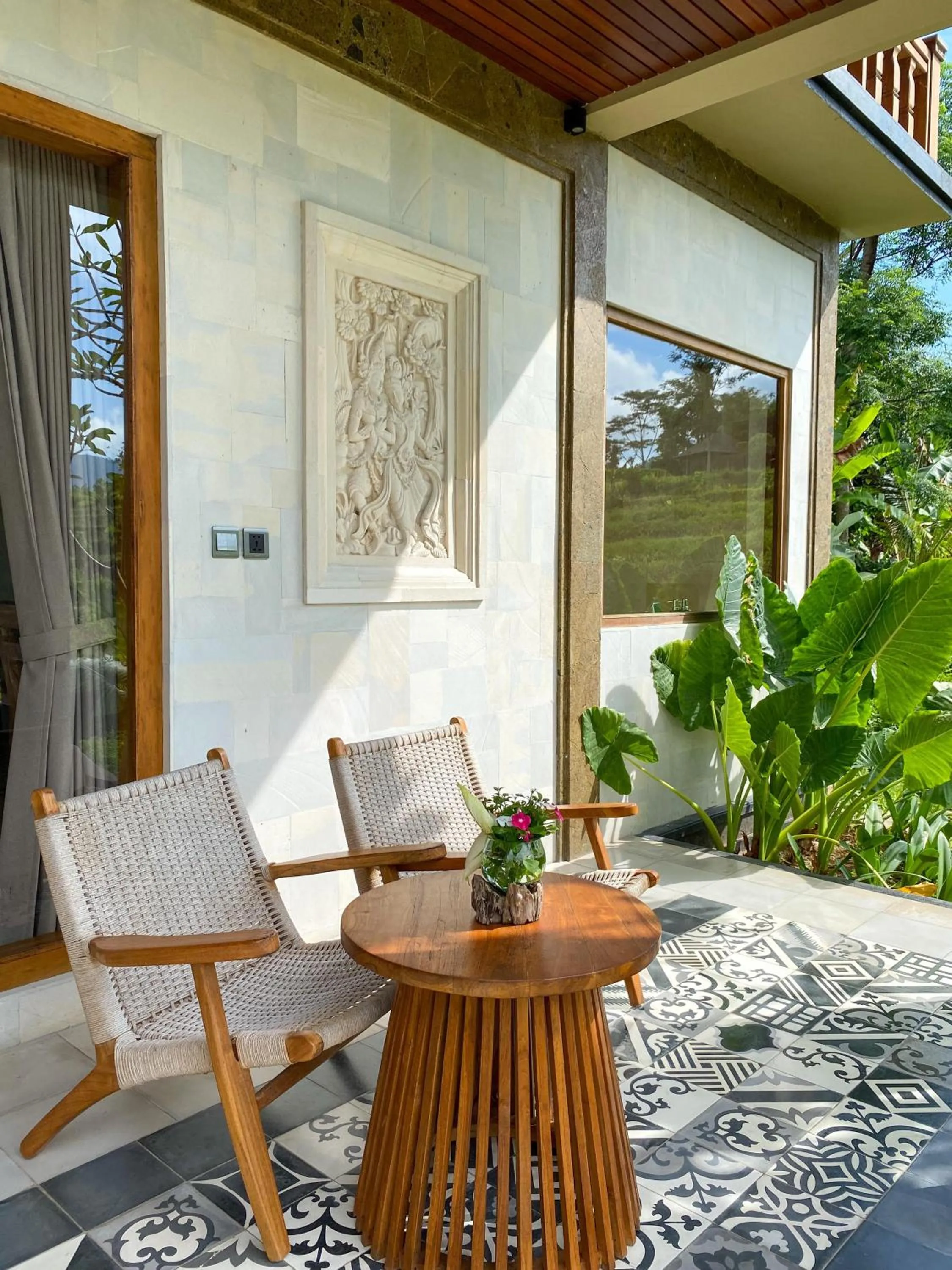 Balcony/Terrace in Abian Ayu Villa