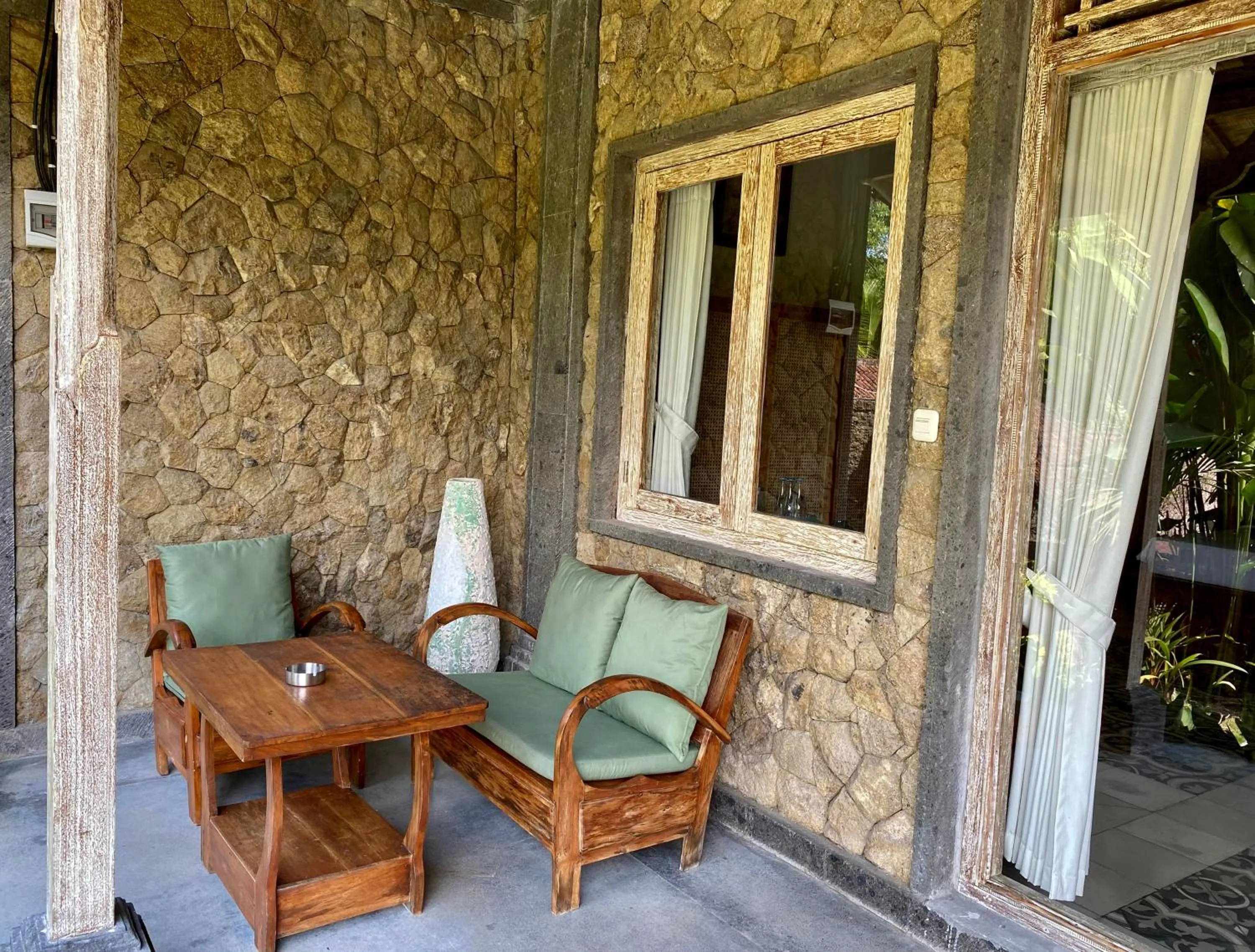 Balcony/Terrace in Abian Ayu Villa