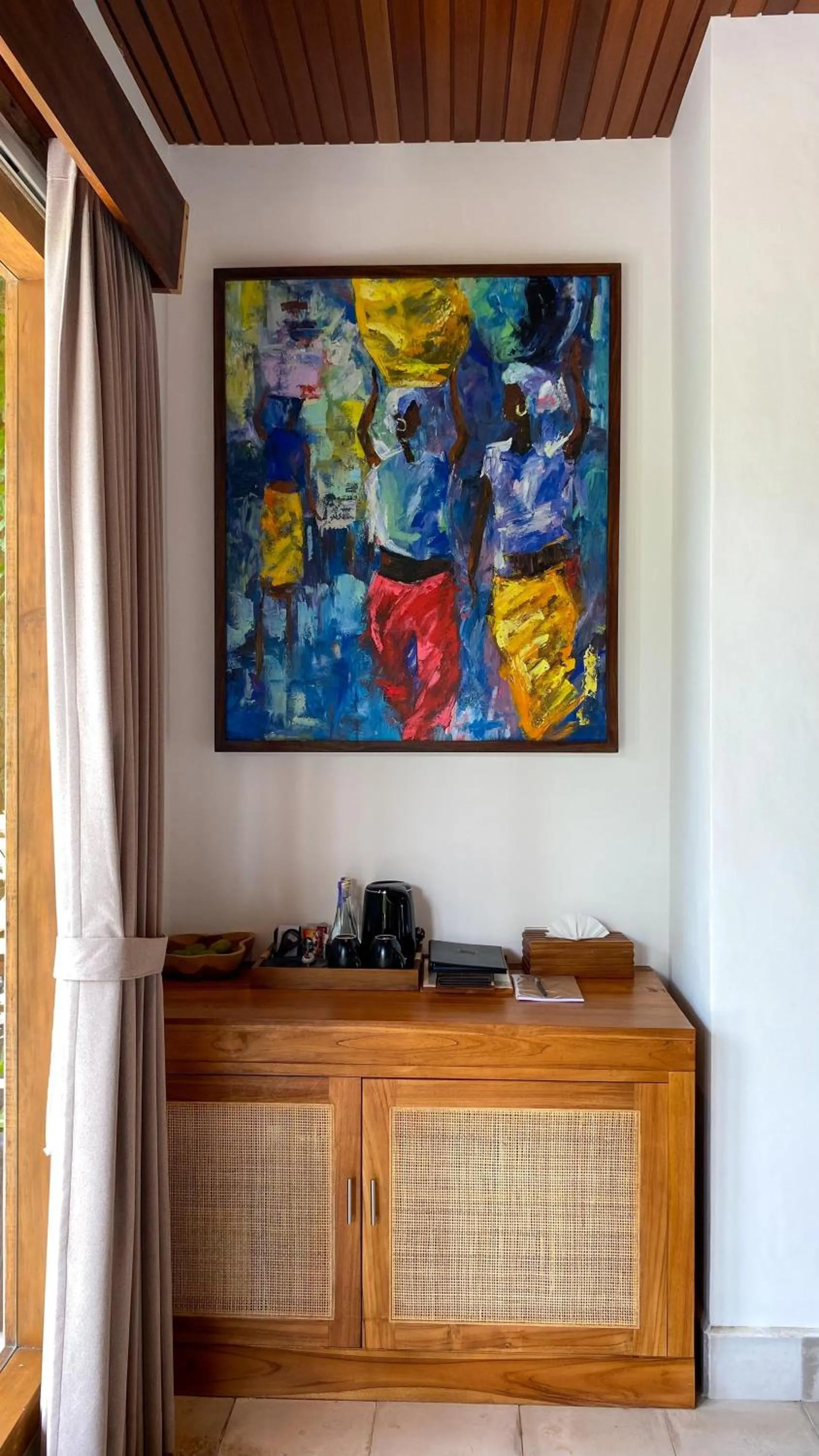 Decorative detail in Abian Ayu Villa