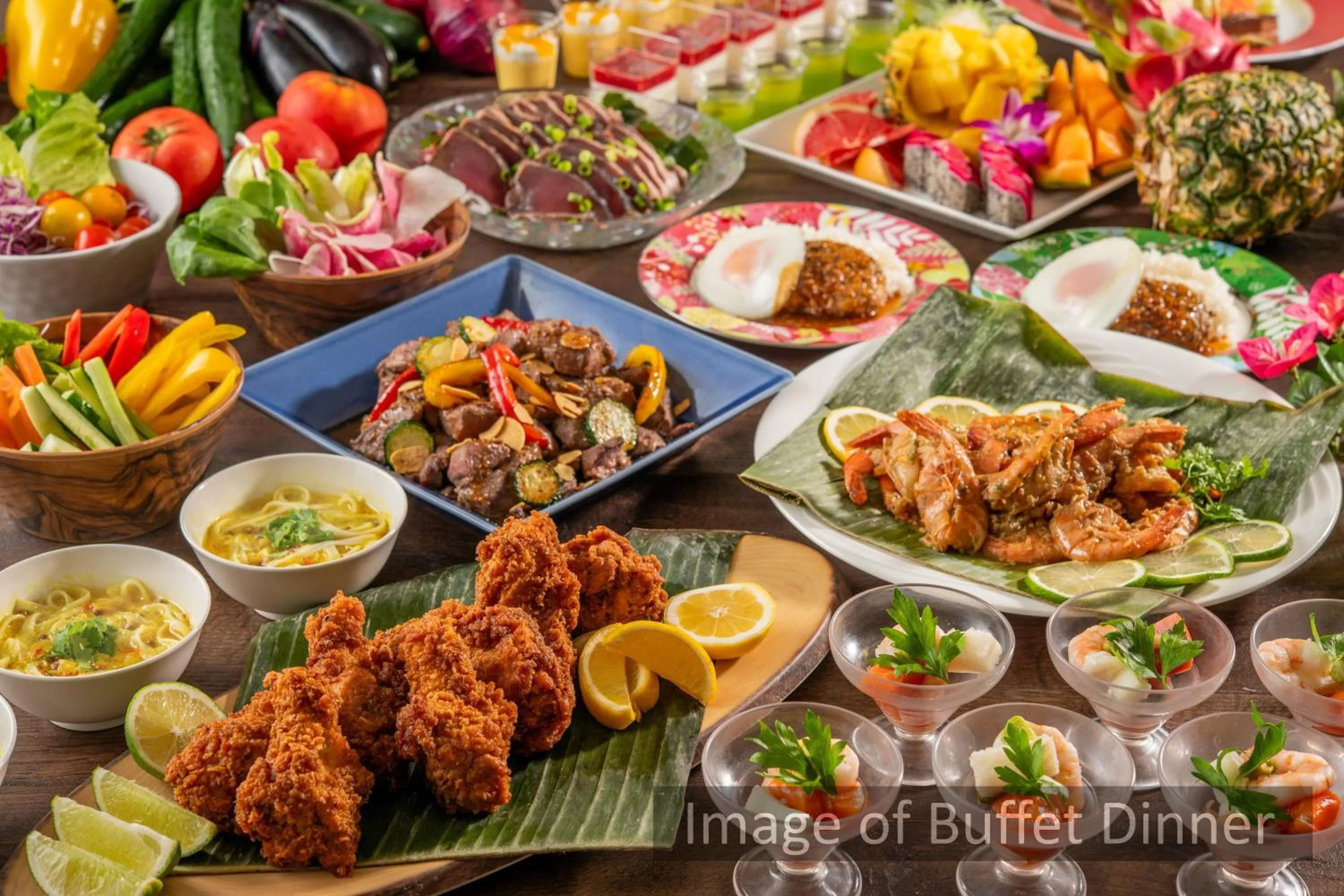 Dinner in Spa Resort Hawaiians Hotel Hawaiians