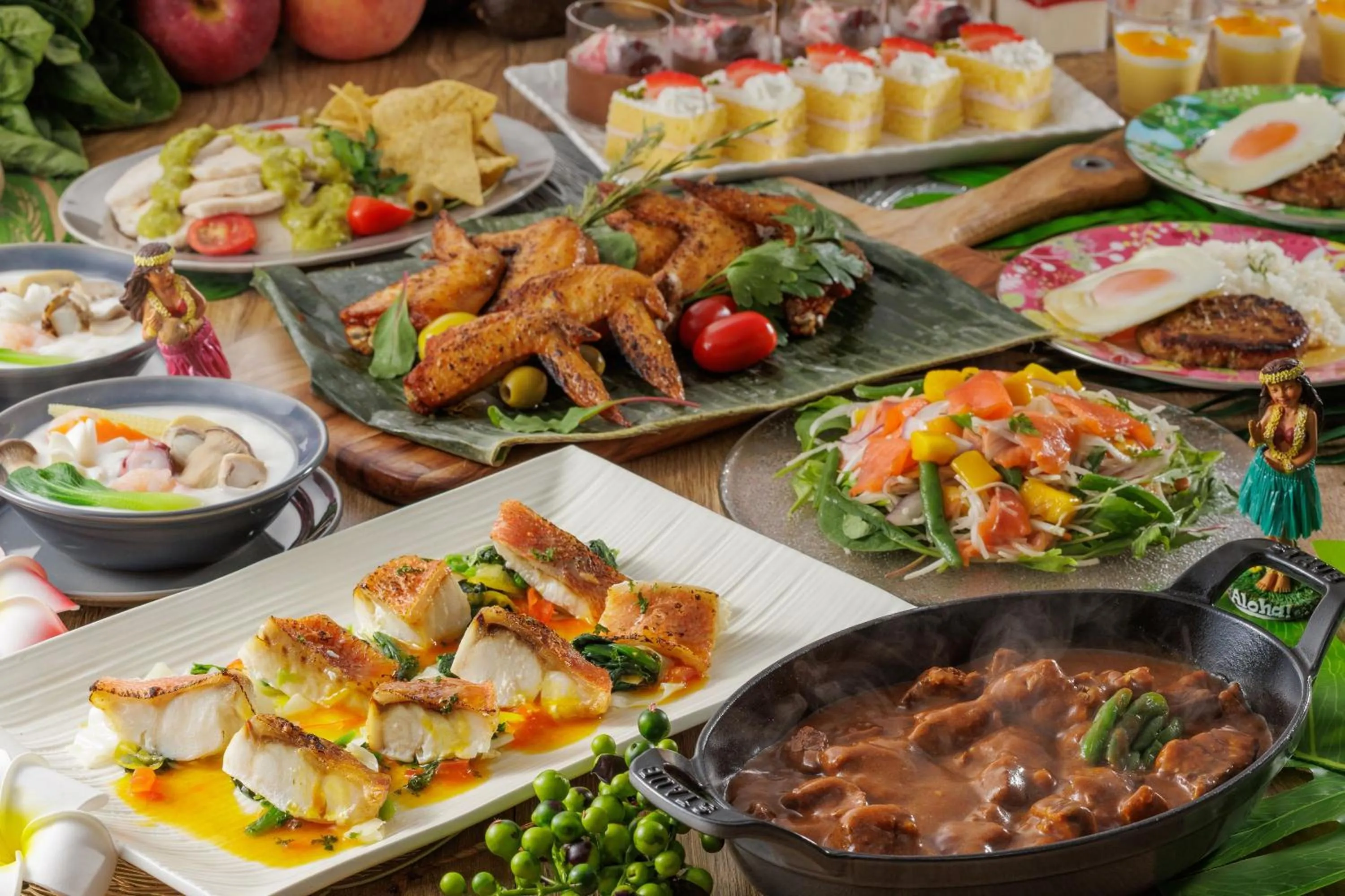 Dinner in Spa Resort Hawaiians Hotel Hawaiians