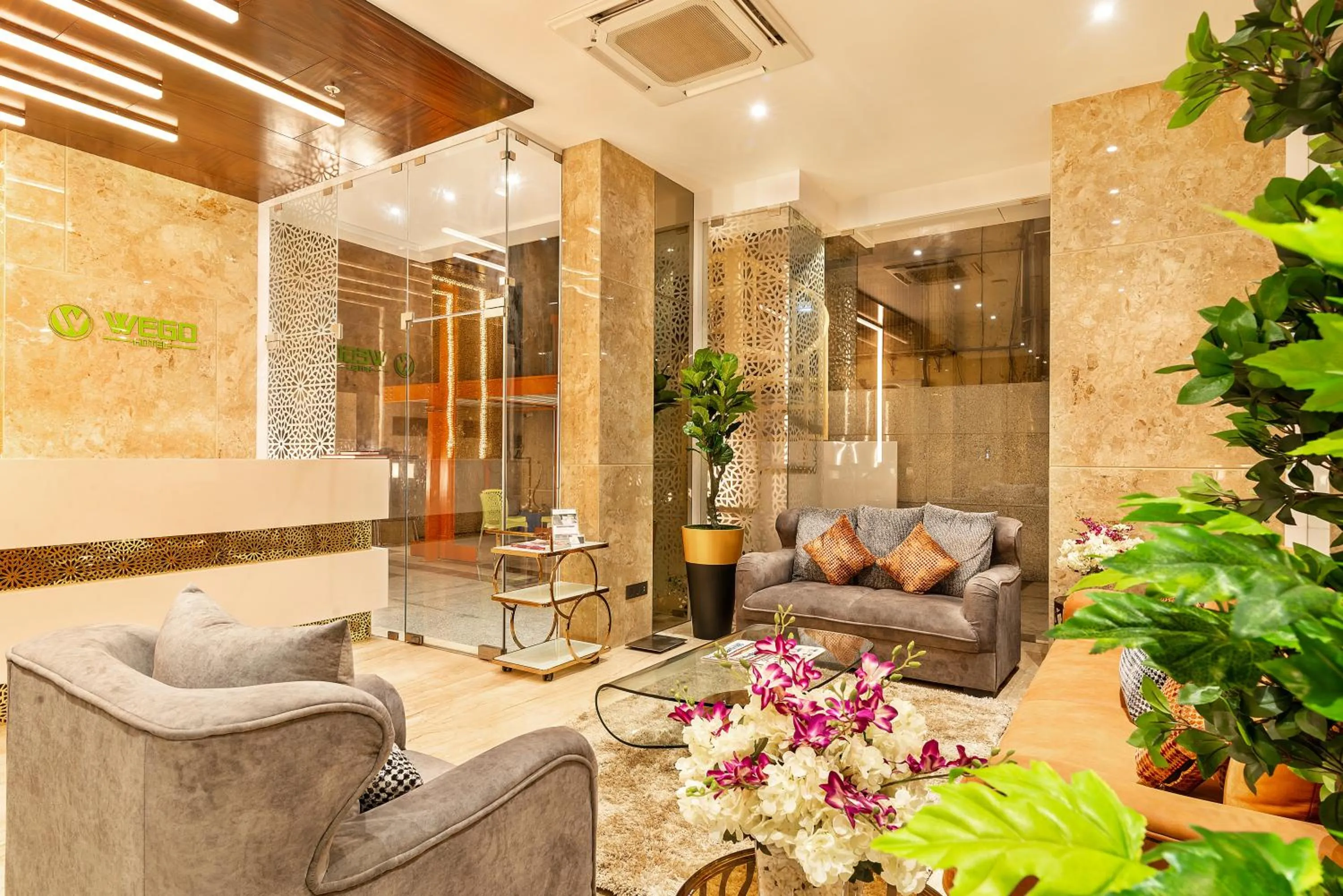 Lobby or reception in Hotel Wego