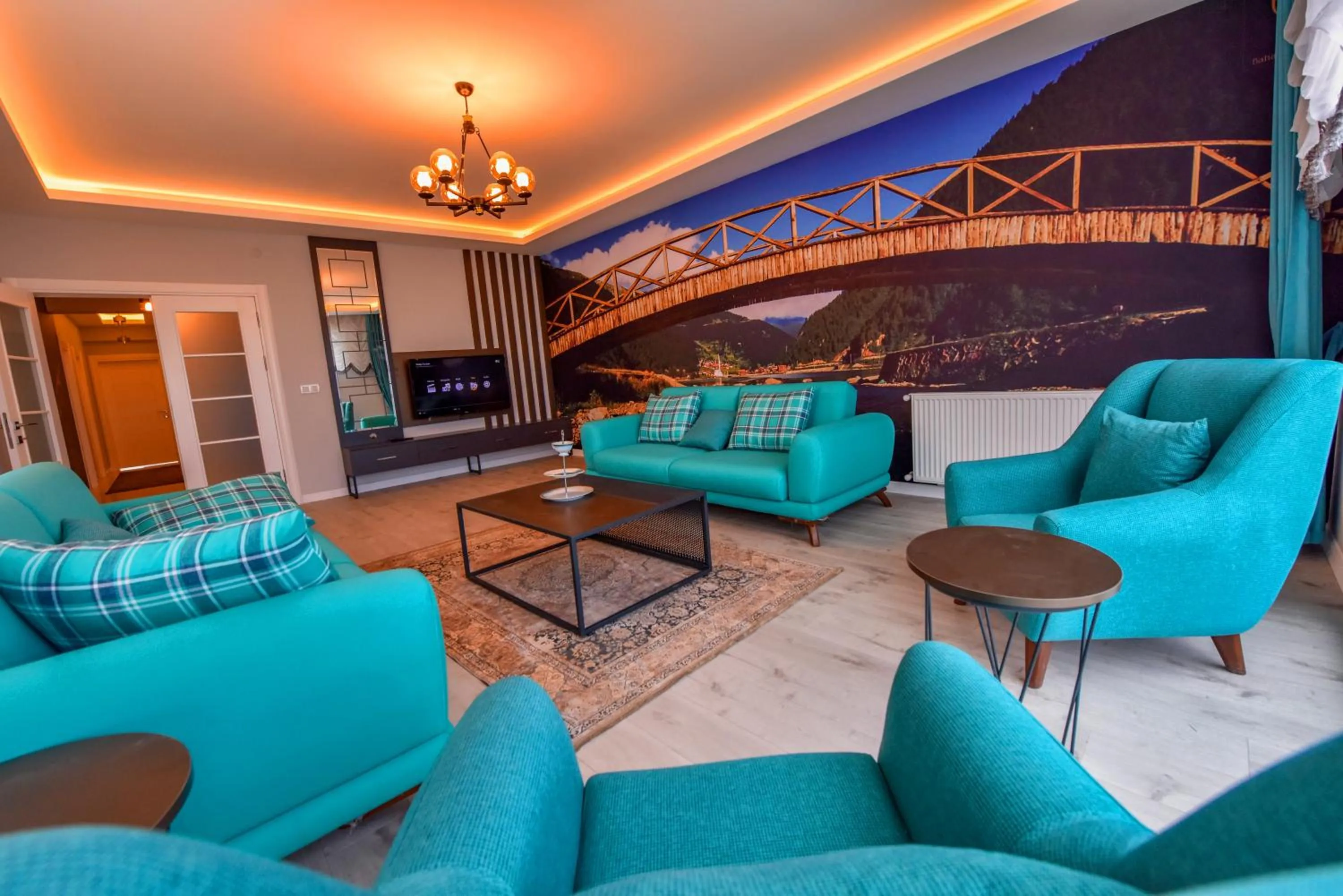 Living room in BAHAR RESIDENCE