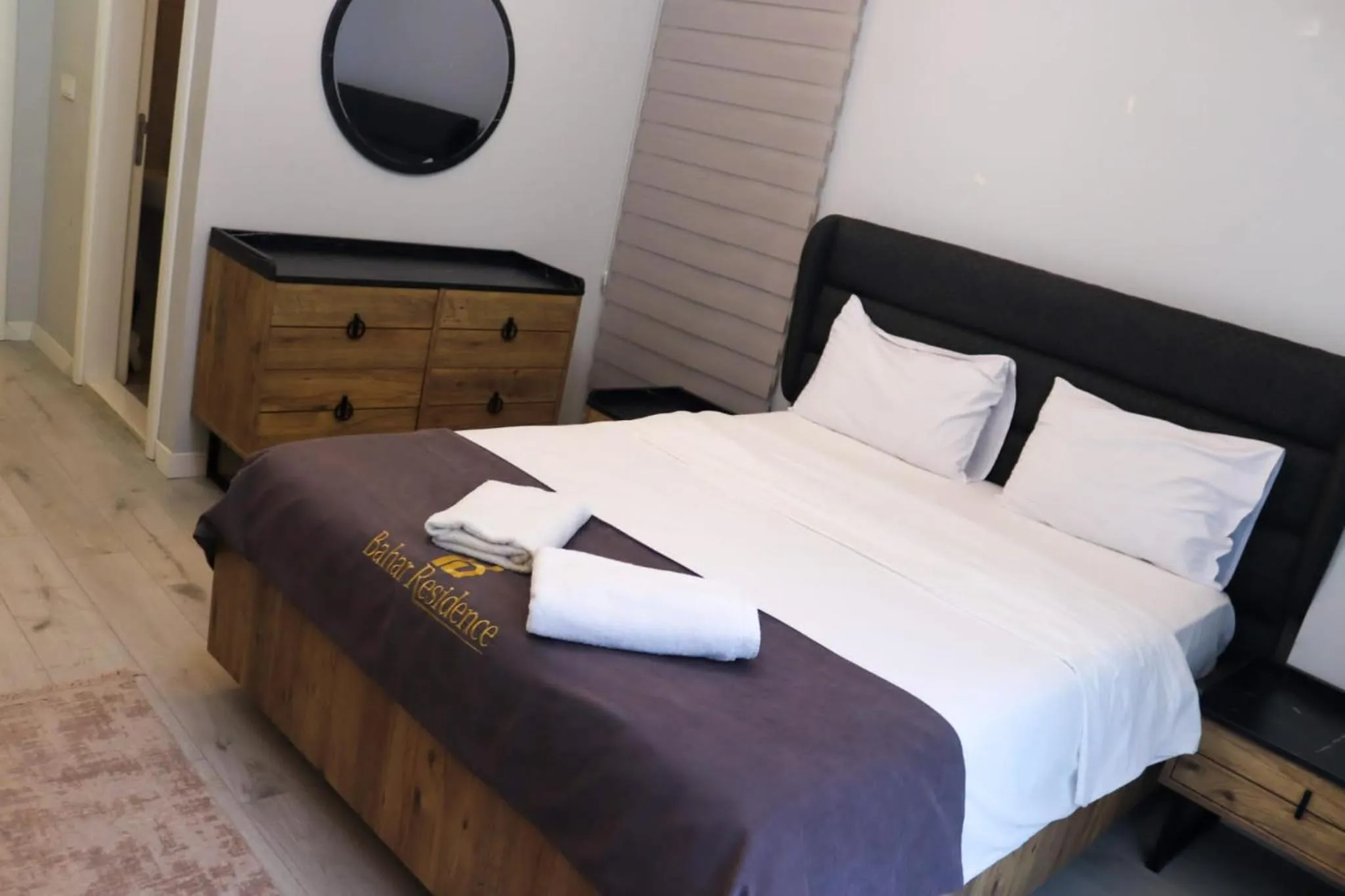 Bed in BAHAR RESIDENCE