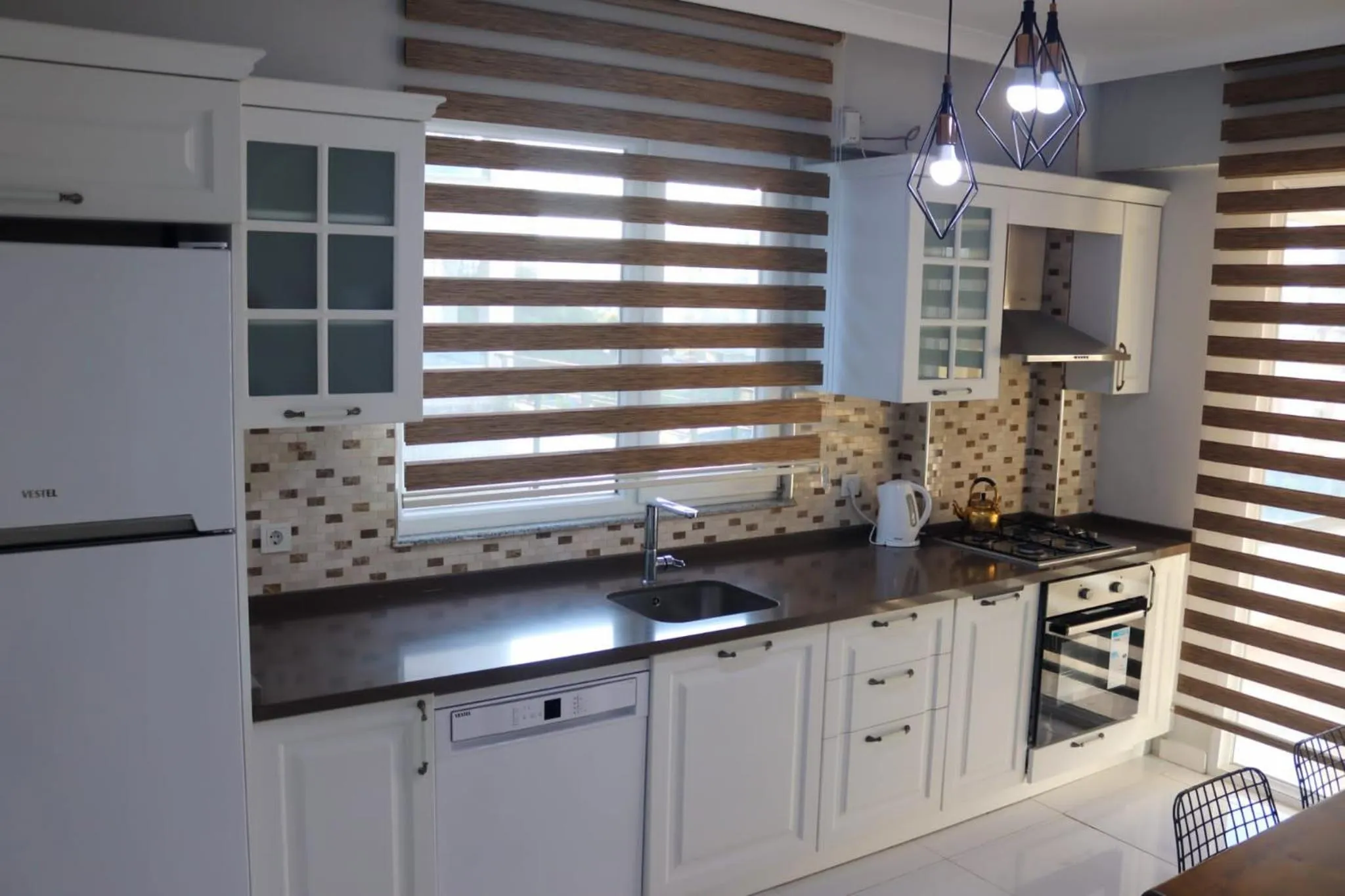 Kitchen or kitchenette in BAHAR RESIDENCE