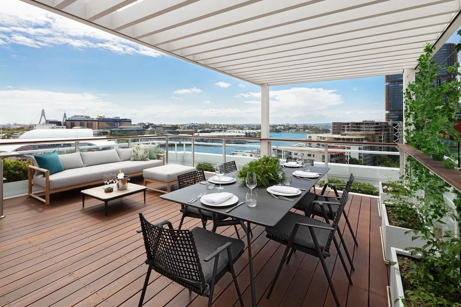 Patio in Hyatt Regency Sydney