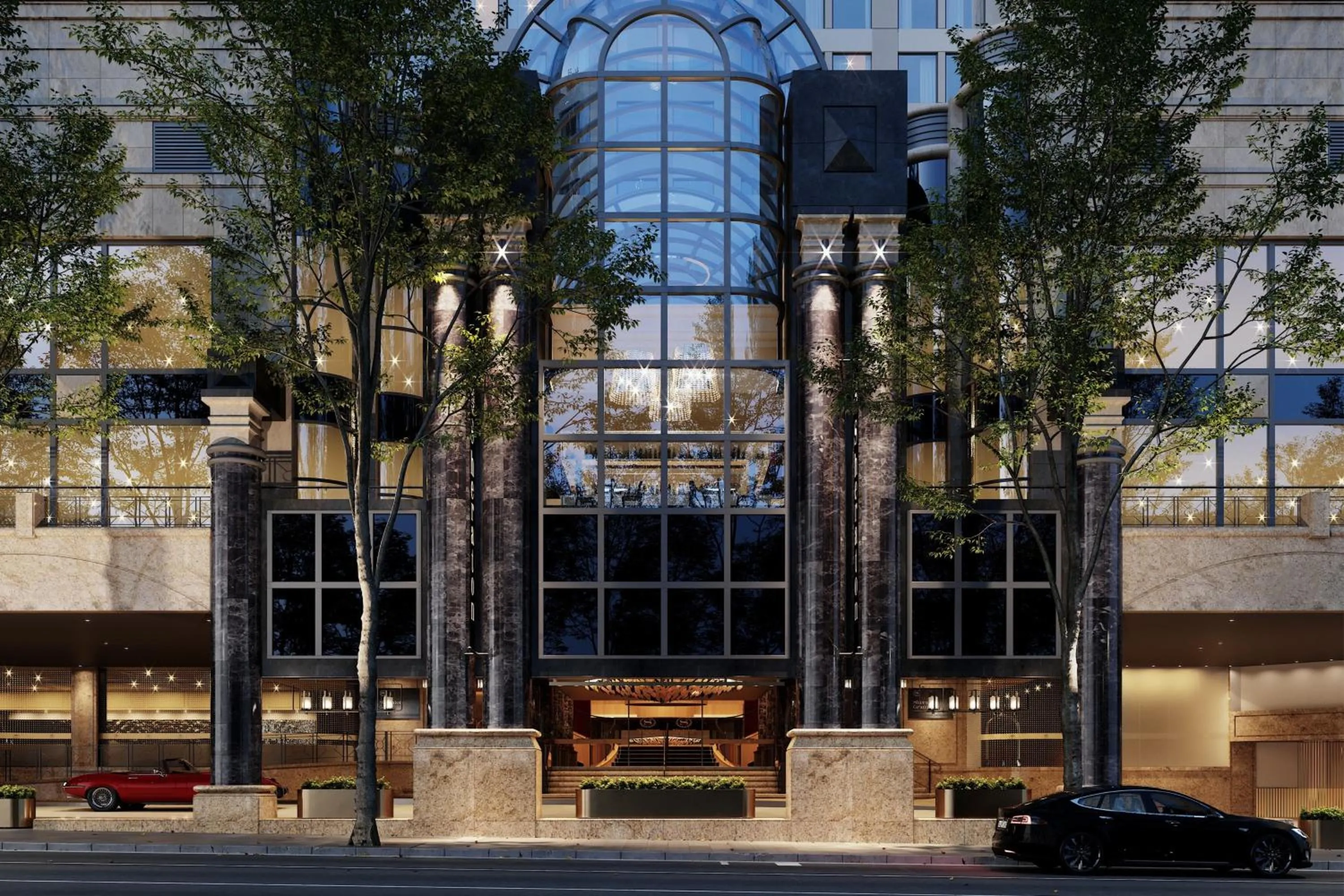 Property building in Sheraton Grand Sydney Hyde Park