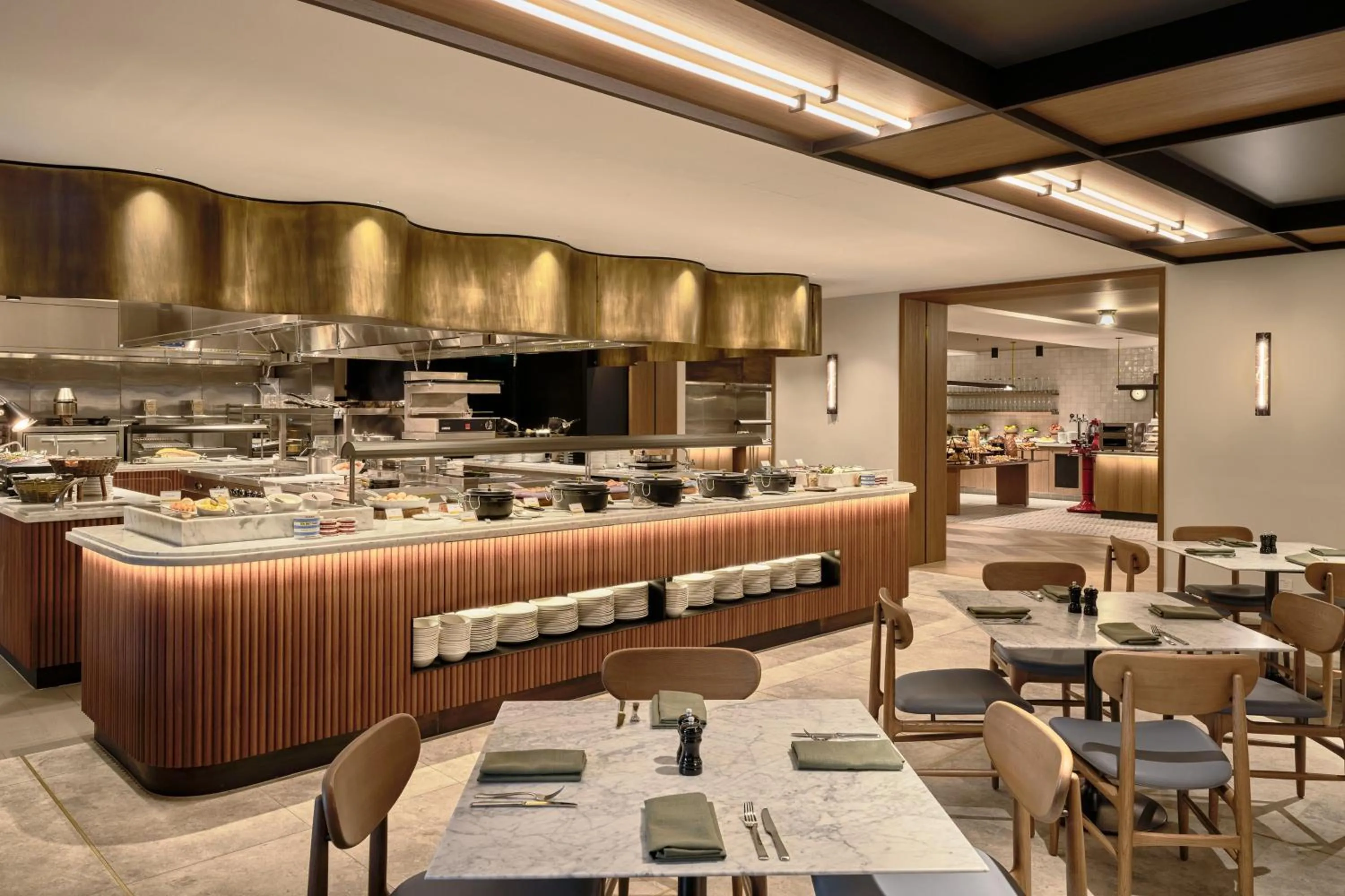 Breakfast in Sheraton Grand Sydney Hyde Park