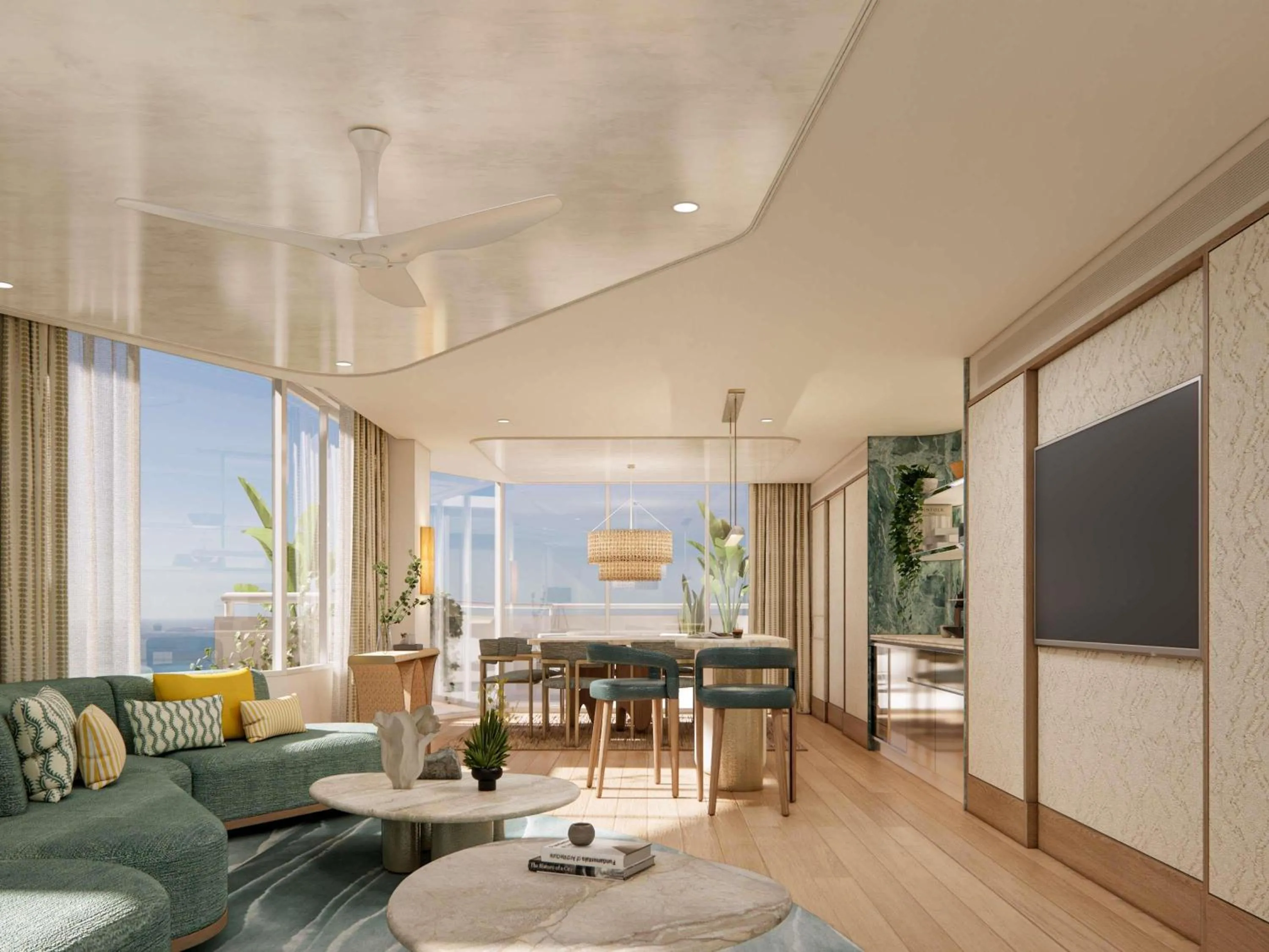 Bedroom in Sofitel Noosa Pacific Resort