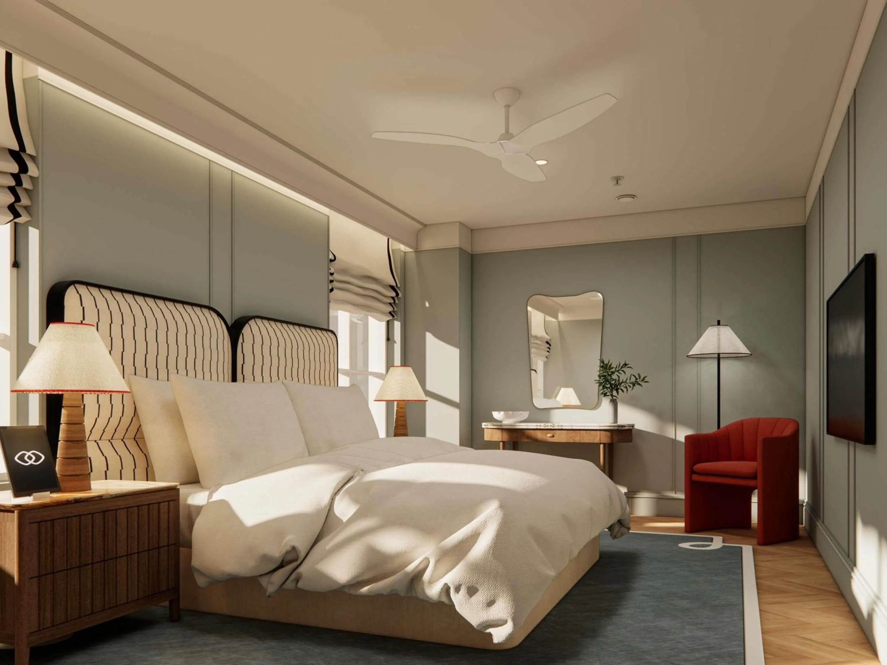 Bedroom, Bed in Sofitel Noosa Pacific Resort