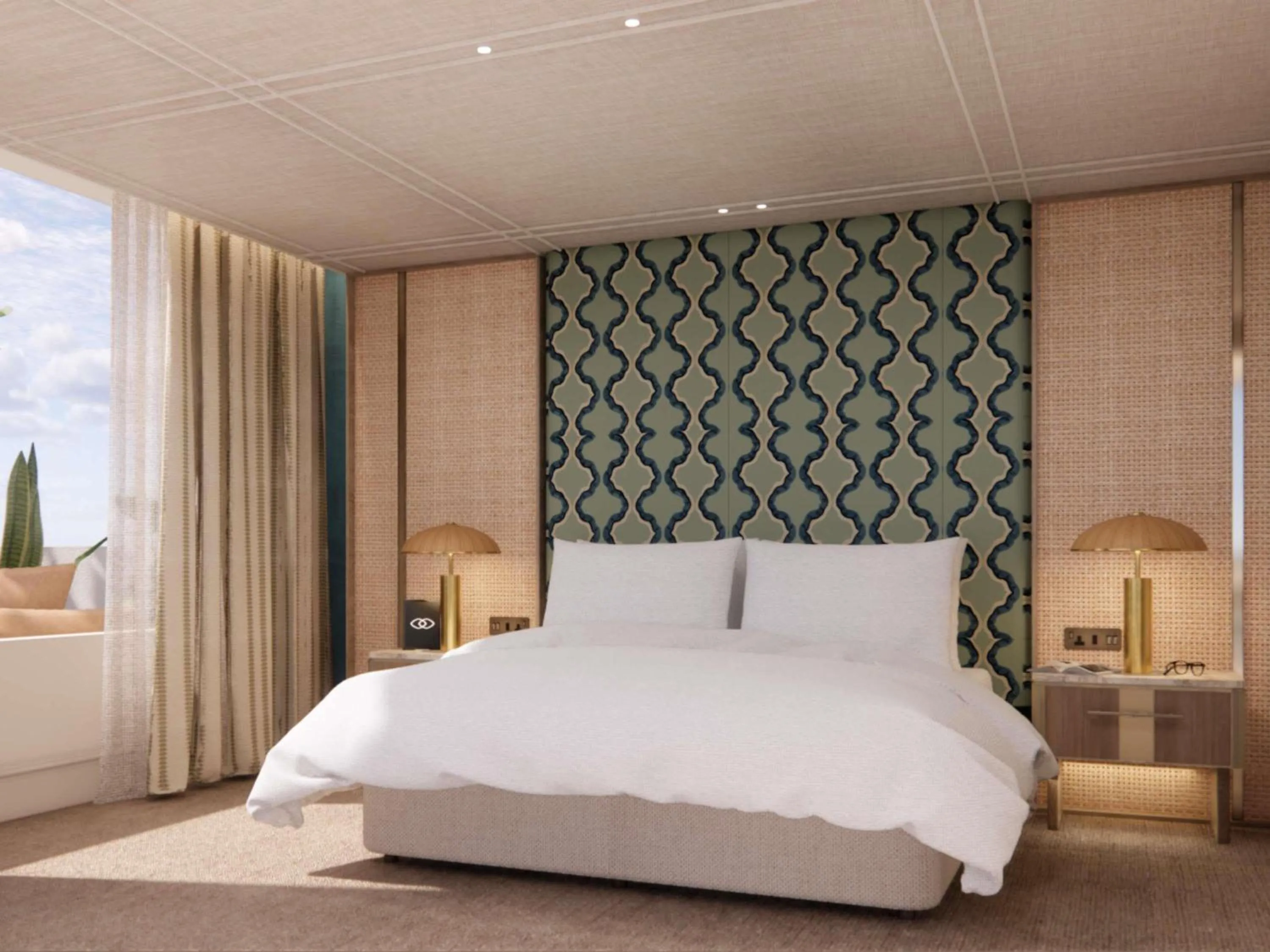 Bedroom, Bed in Sofitel Noosa Pacific Resort