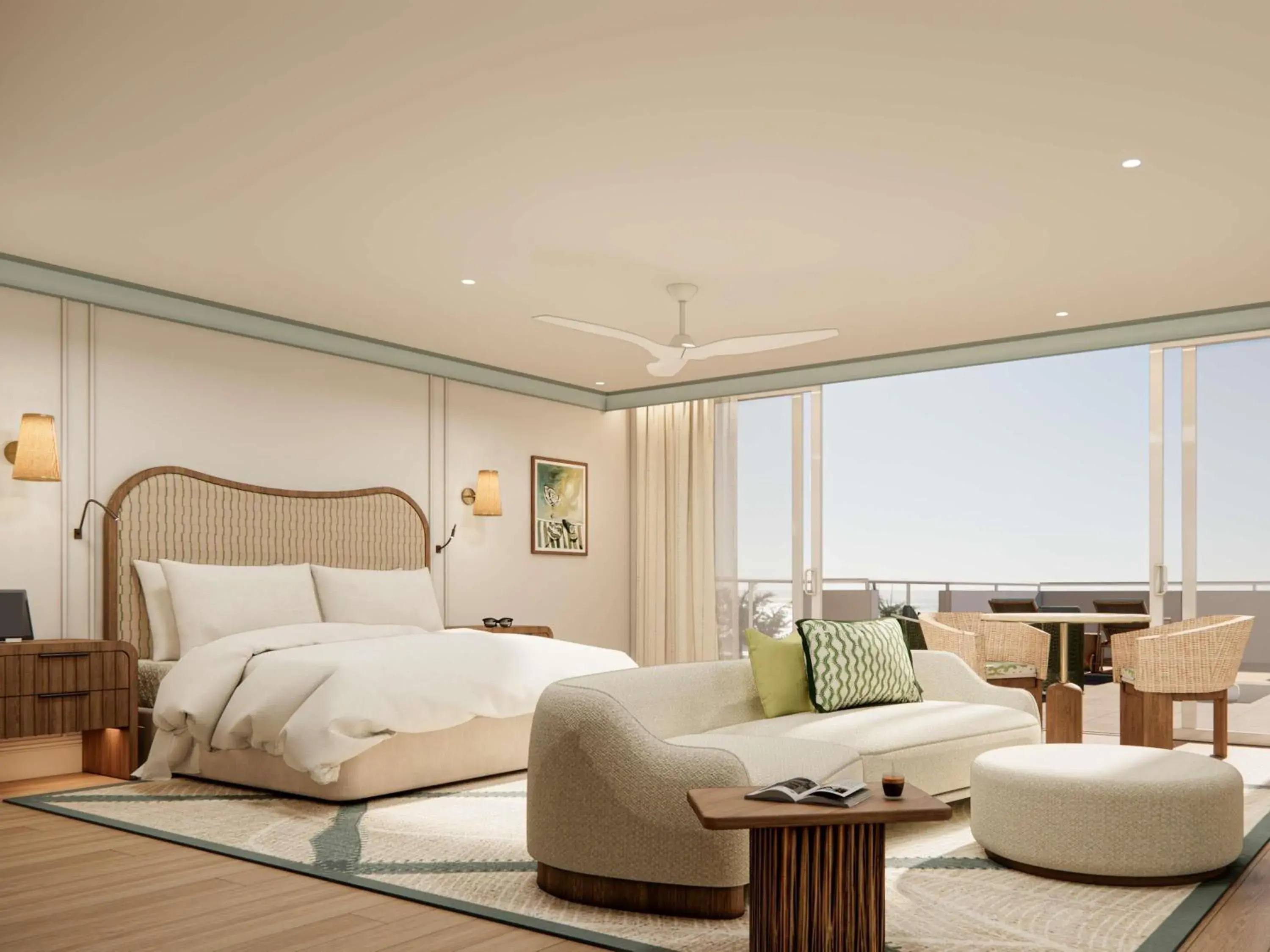 Junior King Suite with Panoramic River View in Sofitel Noosa Pacific Resort Junior King Suite with Panoramic River View in Sofitel Noosa Pacific Resort