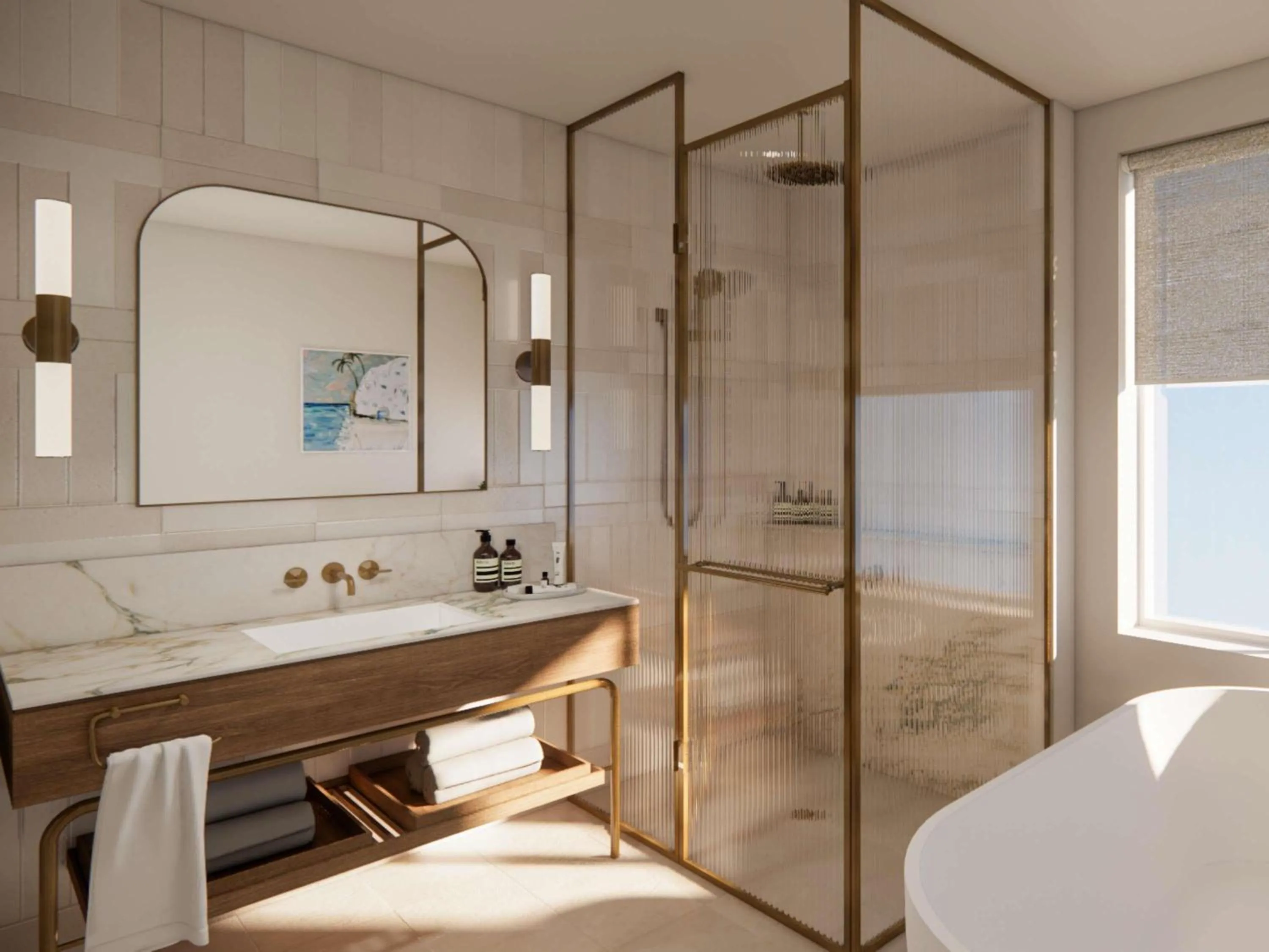 Bedroom in Sofitel Noosa Pacific Resort