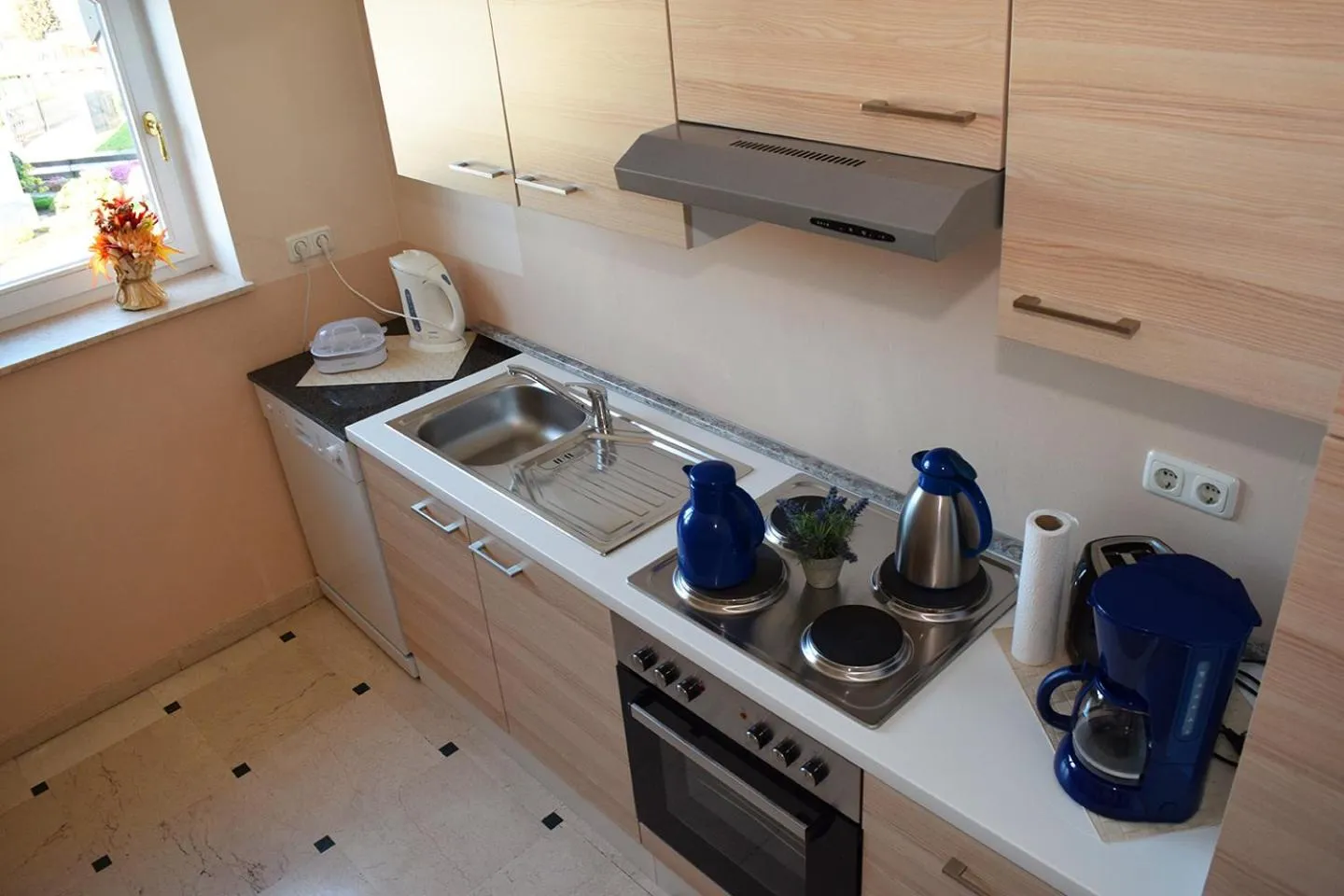 Coffee/tea facilities in Gästehaus Barese