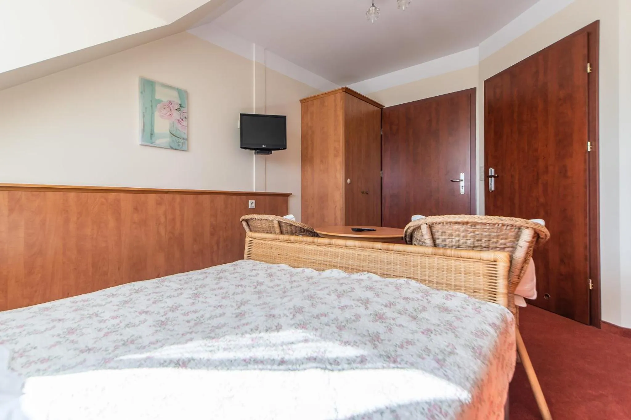 Bed in Pensjonat Zenit