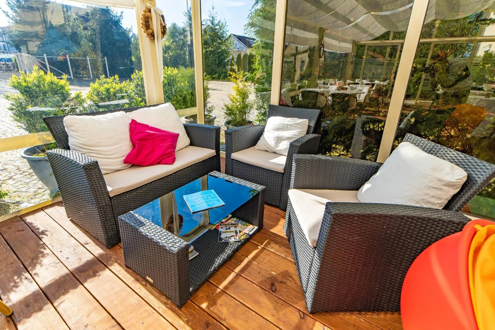 Patio in Pensjonat Zenit