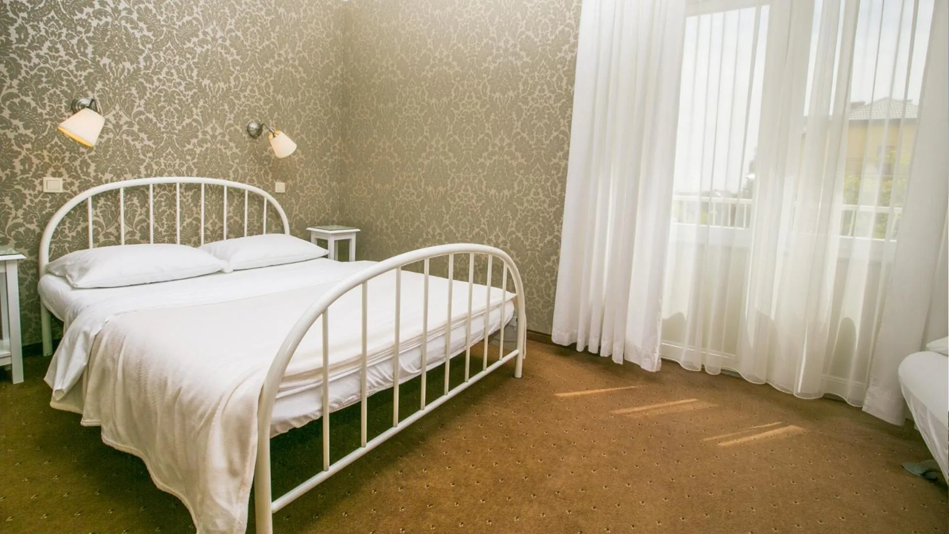 Bed in Pensjonat Zenit