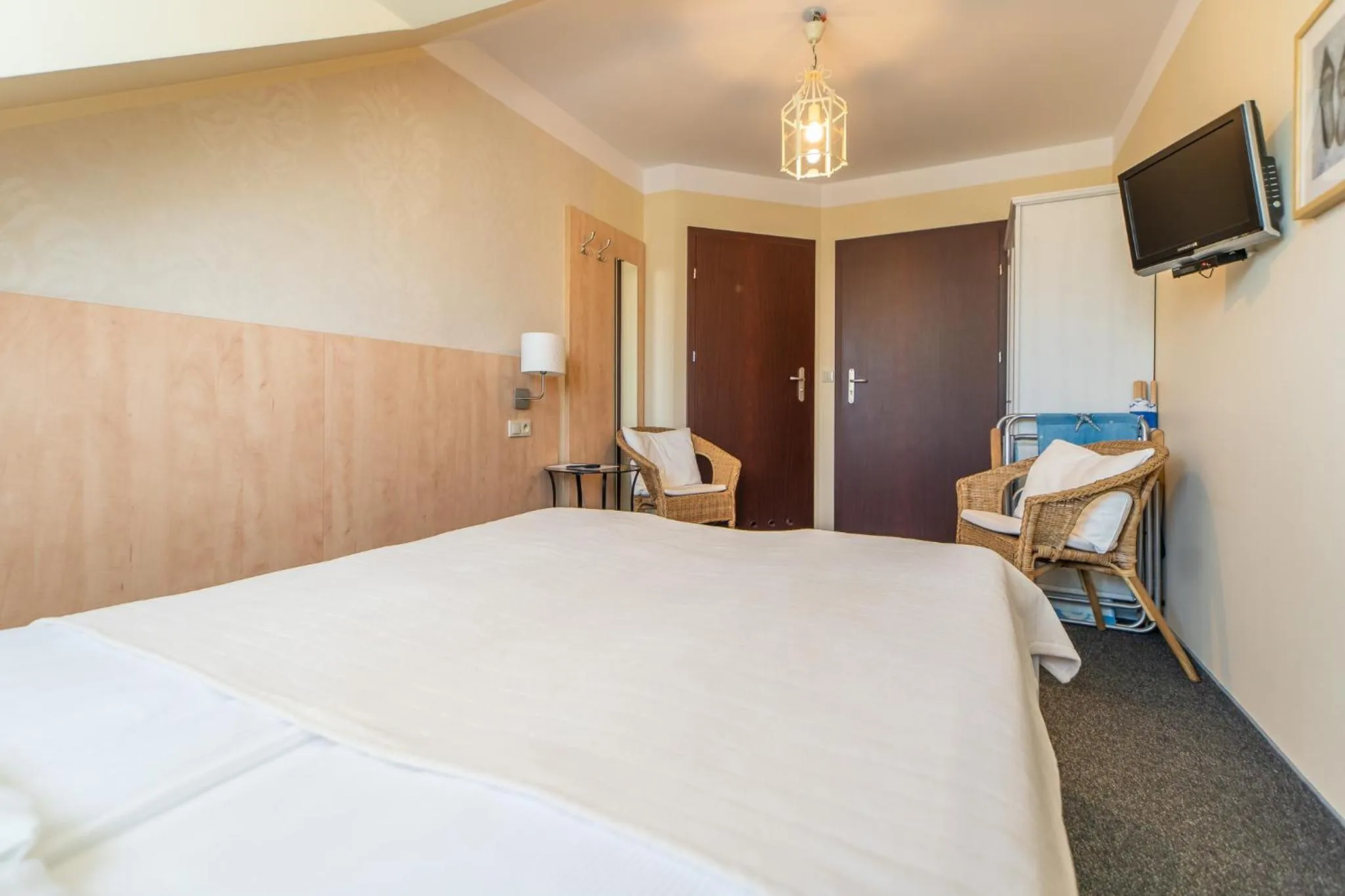 Bed in Pensjonat Zenit