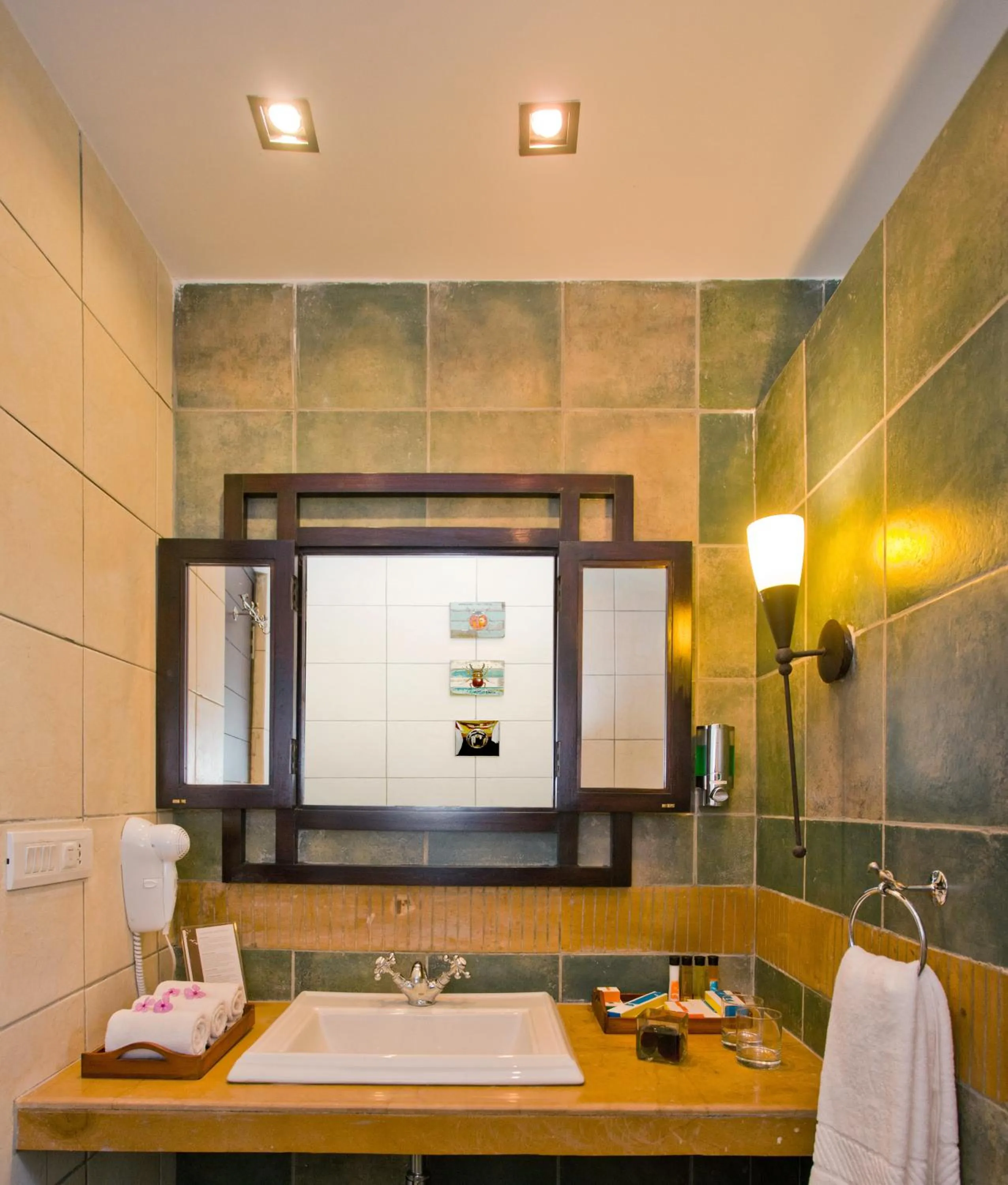Bathroom in Club Mahindra Sasan Gir