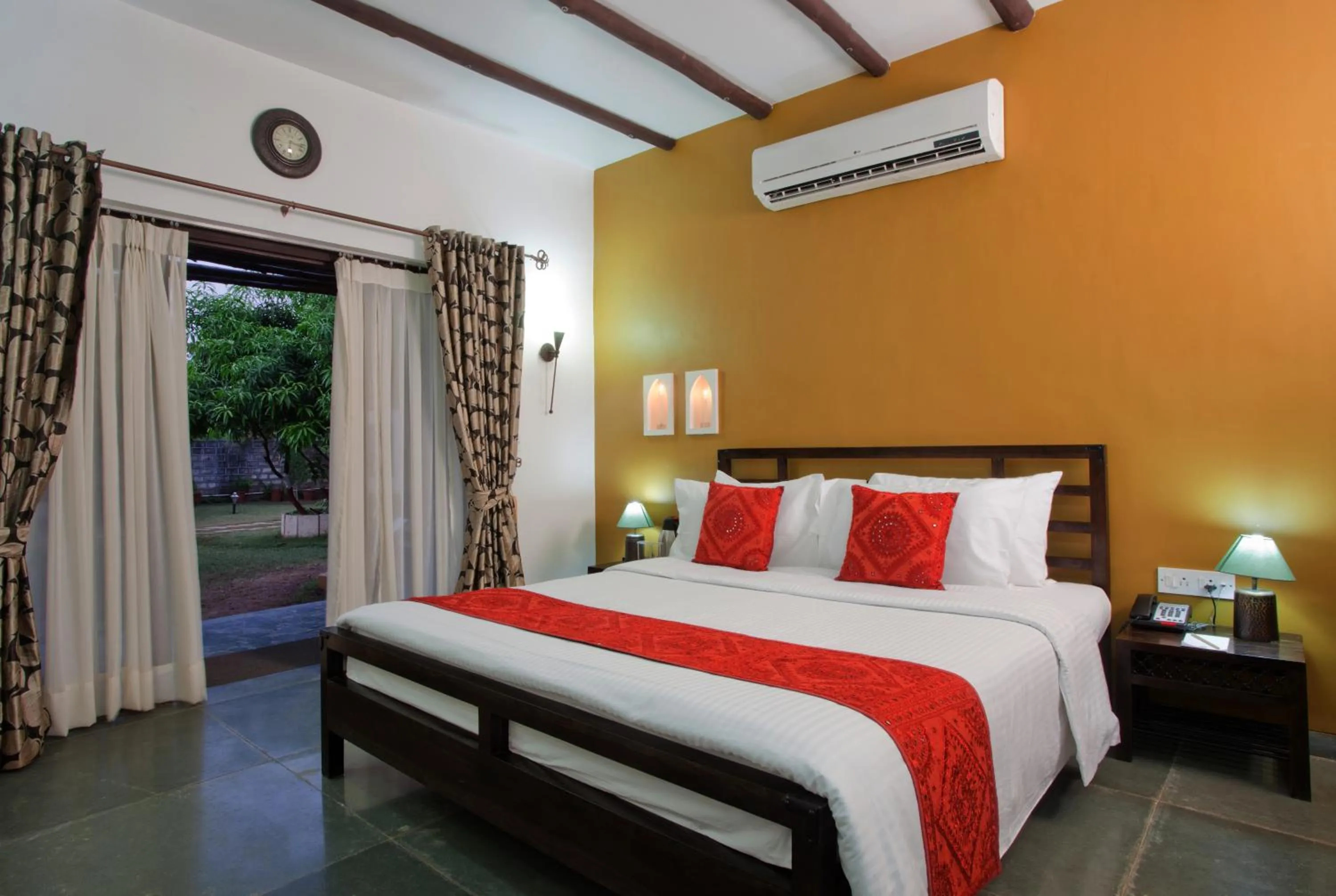 Bed in Club Mahindra Sasan Gir