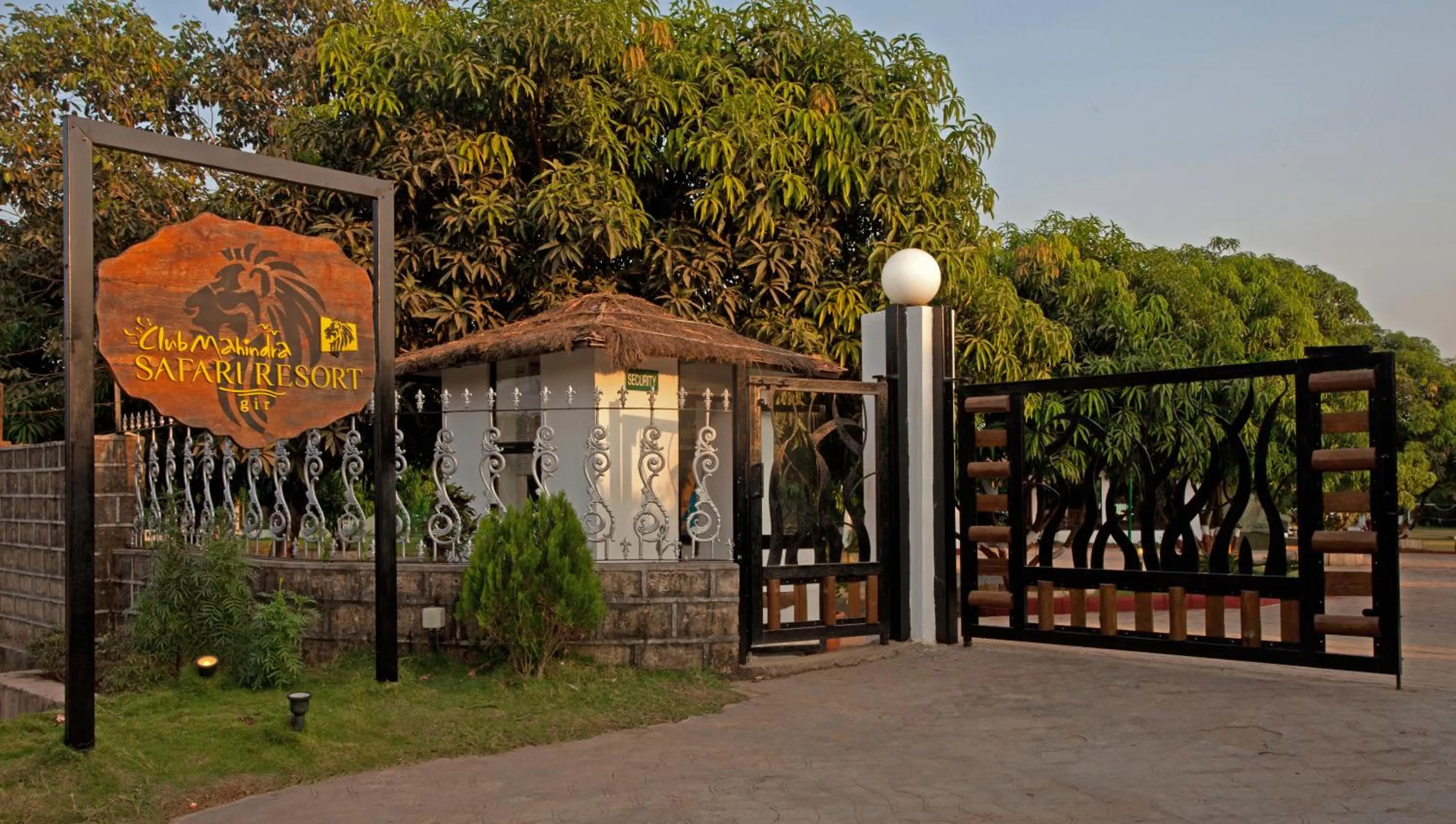 Facade/entrance in Club Mahindra Sasan Gir